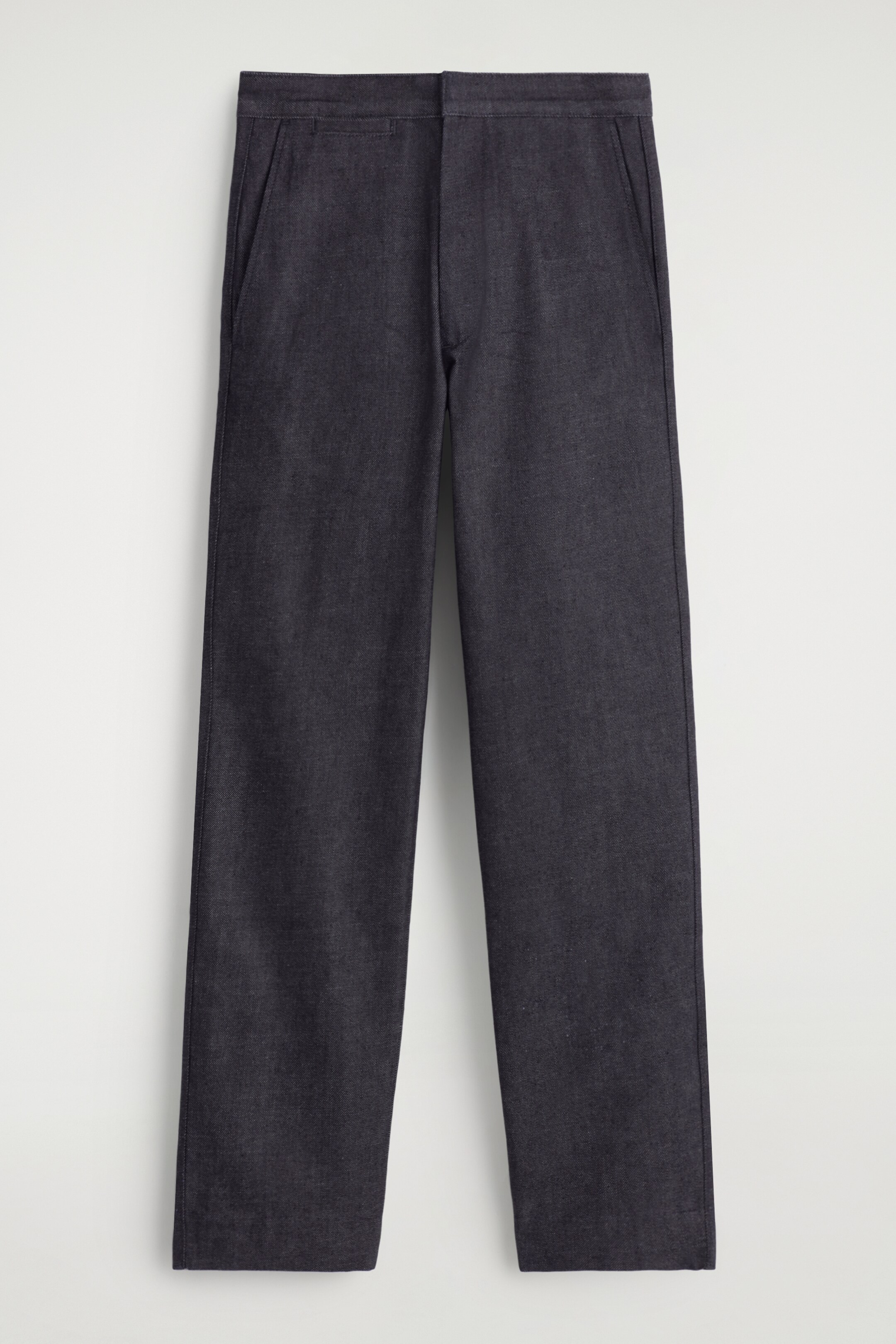 Ingrandisci l'immagine: STRAIGHT-LEG DENIM TROUSERS - DARK BLUE - DONNA | H&M CH 5
