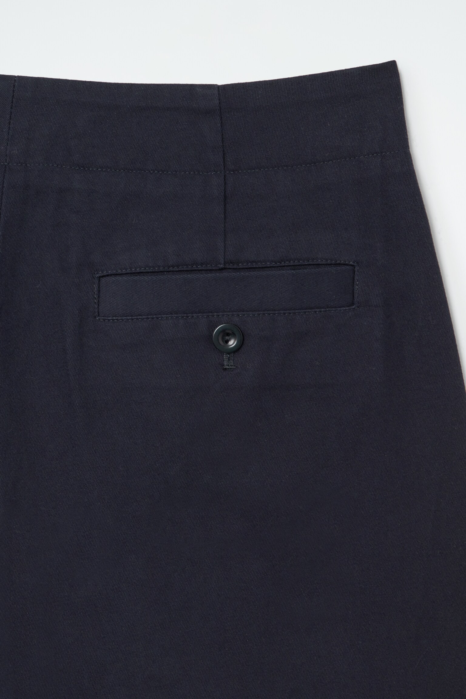 PANTALON CHINO À PLIS STYLE BARREL - BLEU MARINE/TAUPE/BLEU MARINE - 2