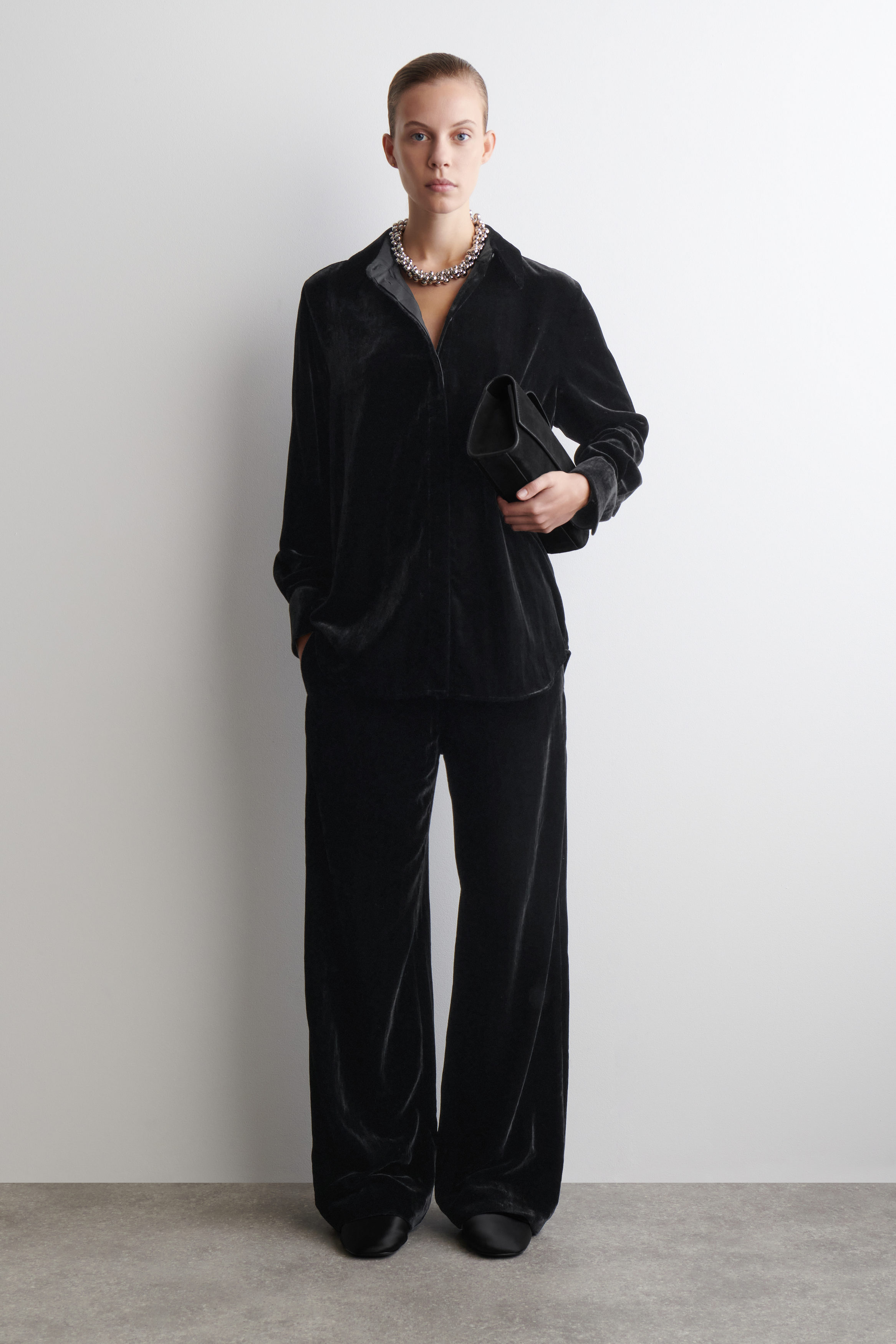 STRAIGHT TROUSERS ブラック Y's by Yohji Yamamoto R-Mackin + Truck Trousers | H. Lorenzo