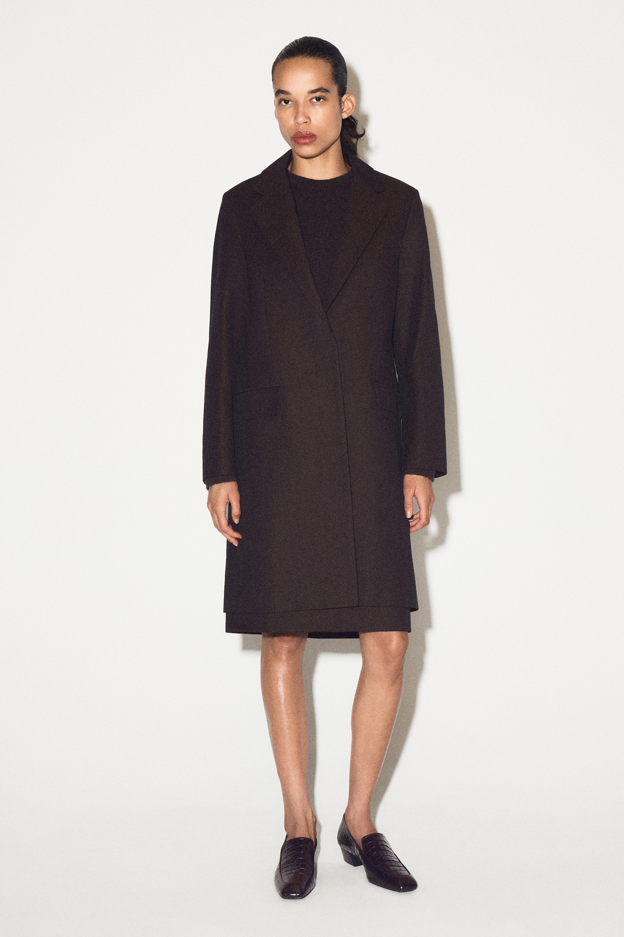 TAILORED COTTON COAT
