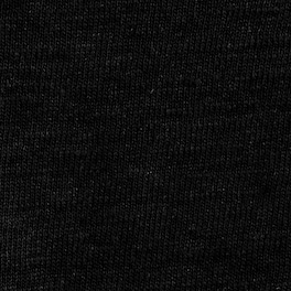 V-NECK LINEN T-SHIRT — BLACK 5
