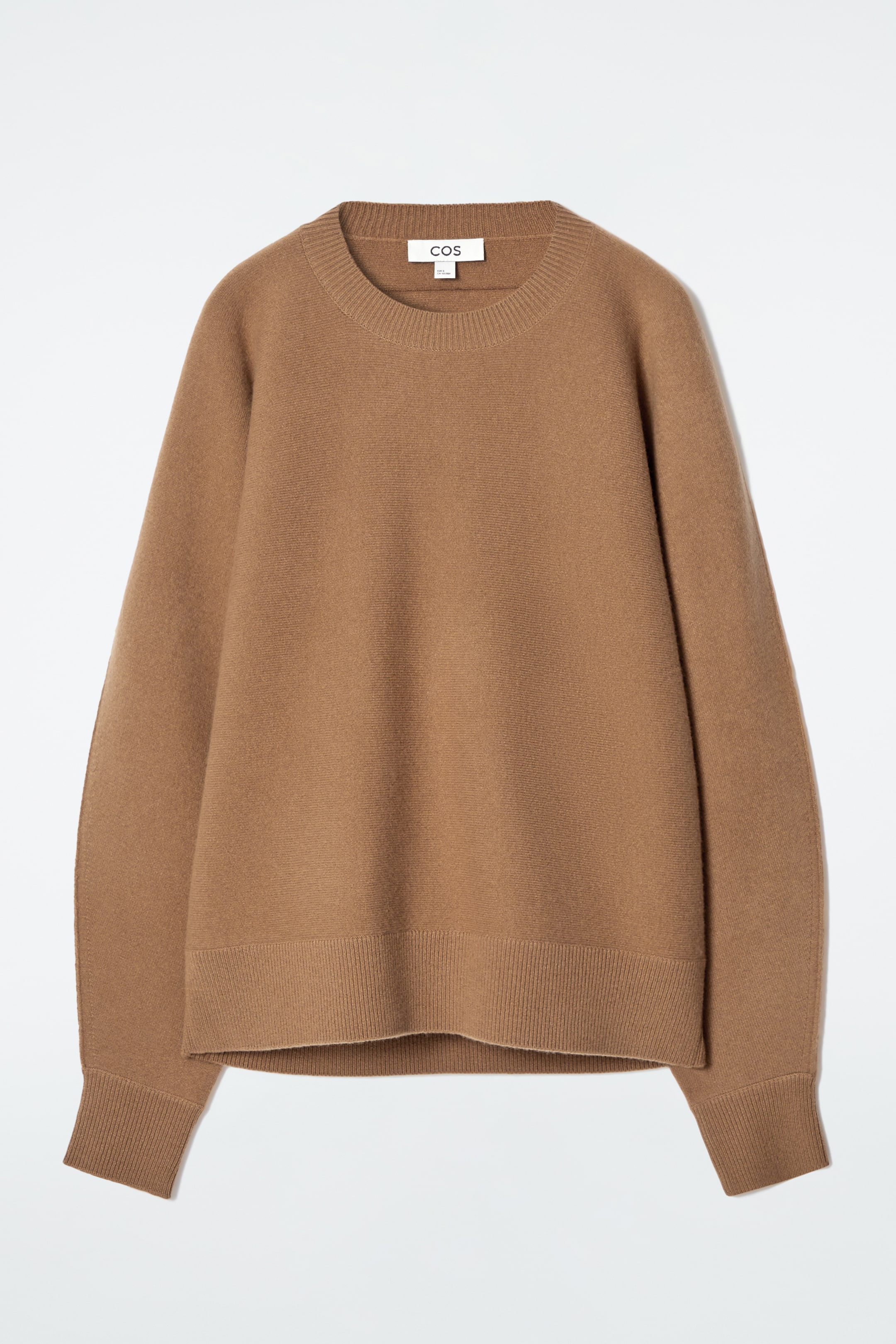 Größeres Bild ansehen: ABGERUNDETER PULLOVER AUS DOUBLEFACE-WOLLE - BRAUN - Ladies | H&M DE 7