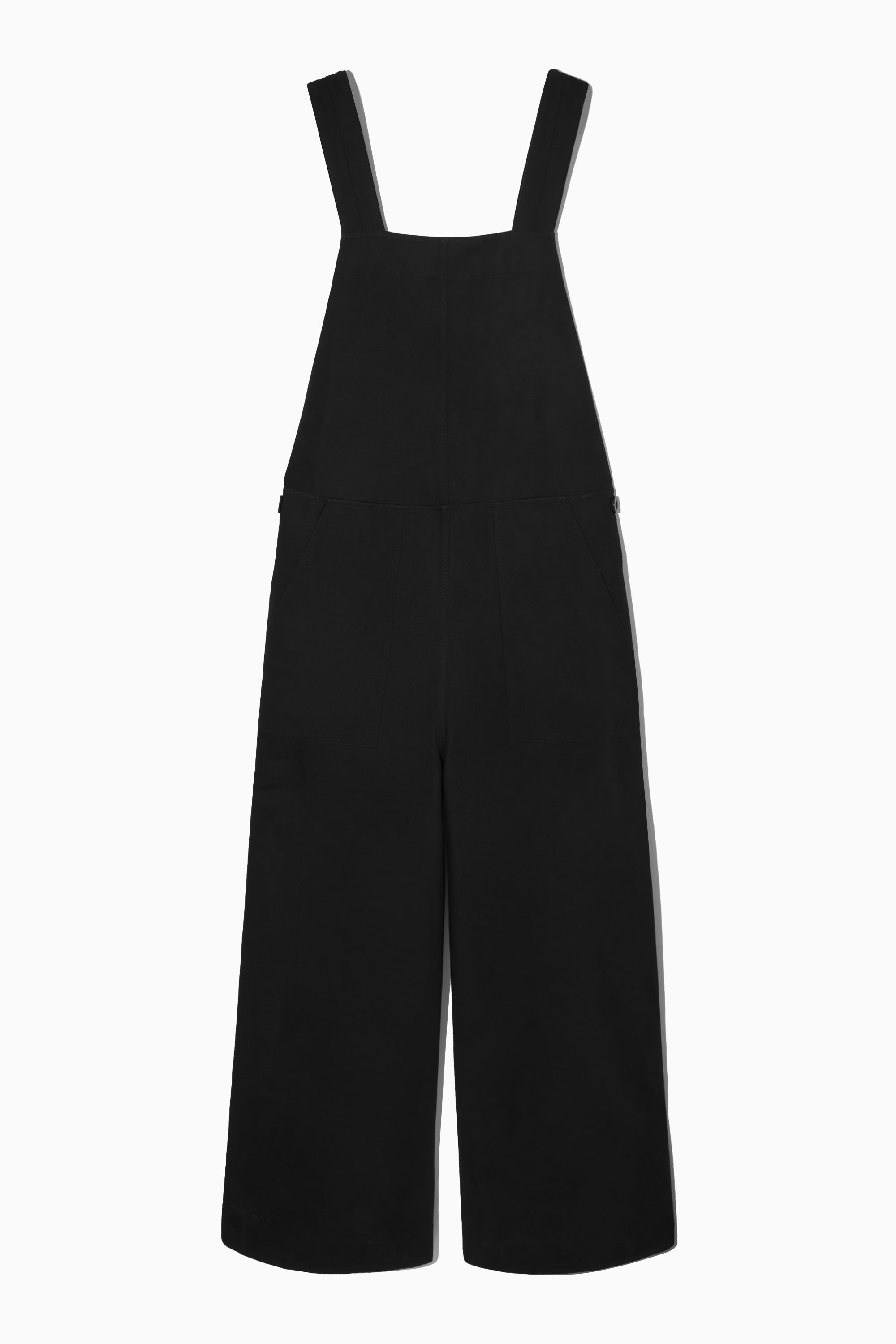 WIDE-LEG DUNGAREES - BLACK | COS