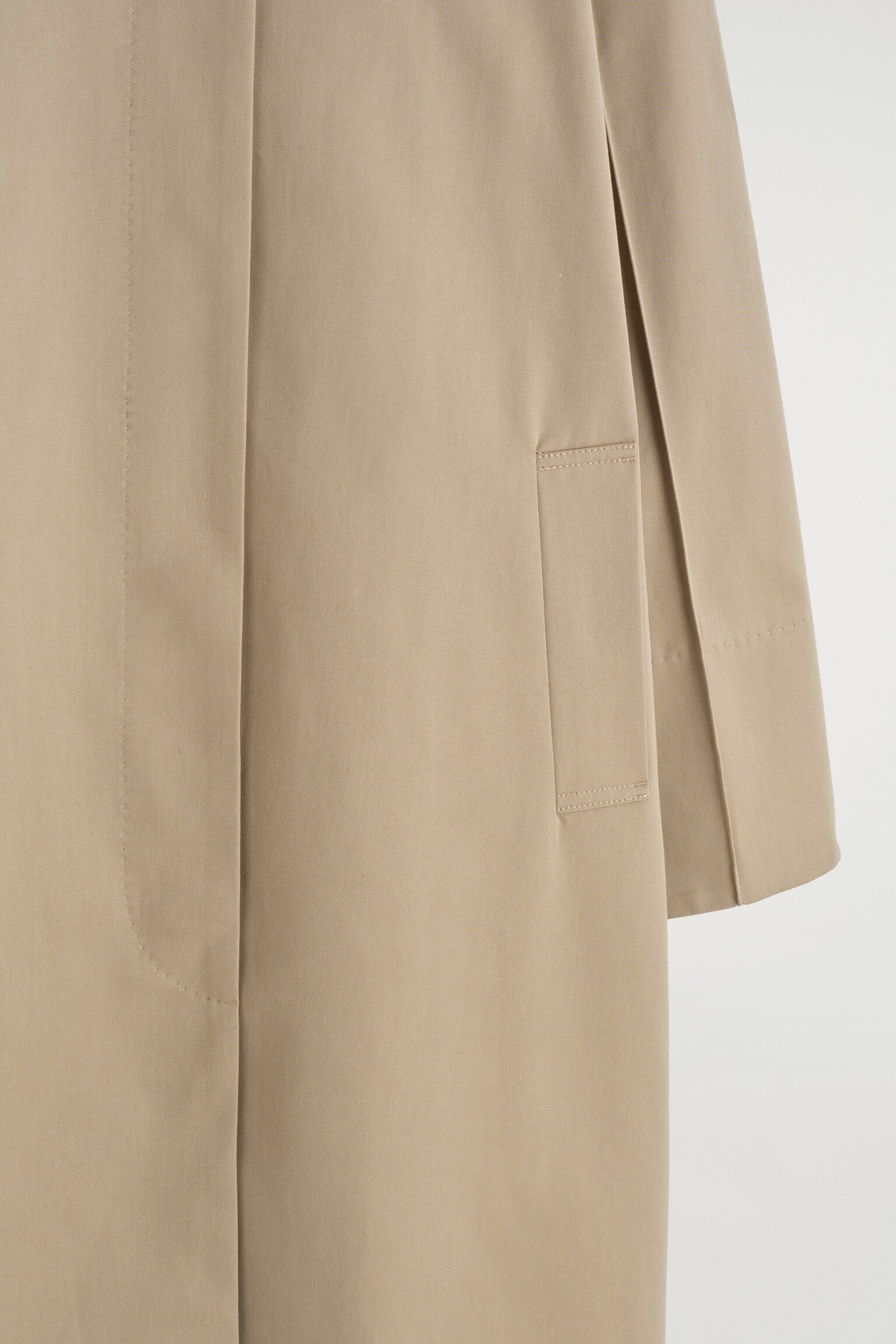 PARDESSUS CLASSIQUE EN COTON - BEIGE - 6