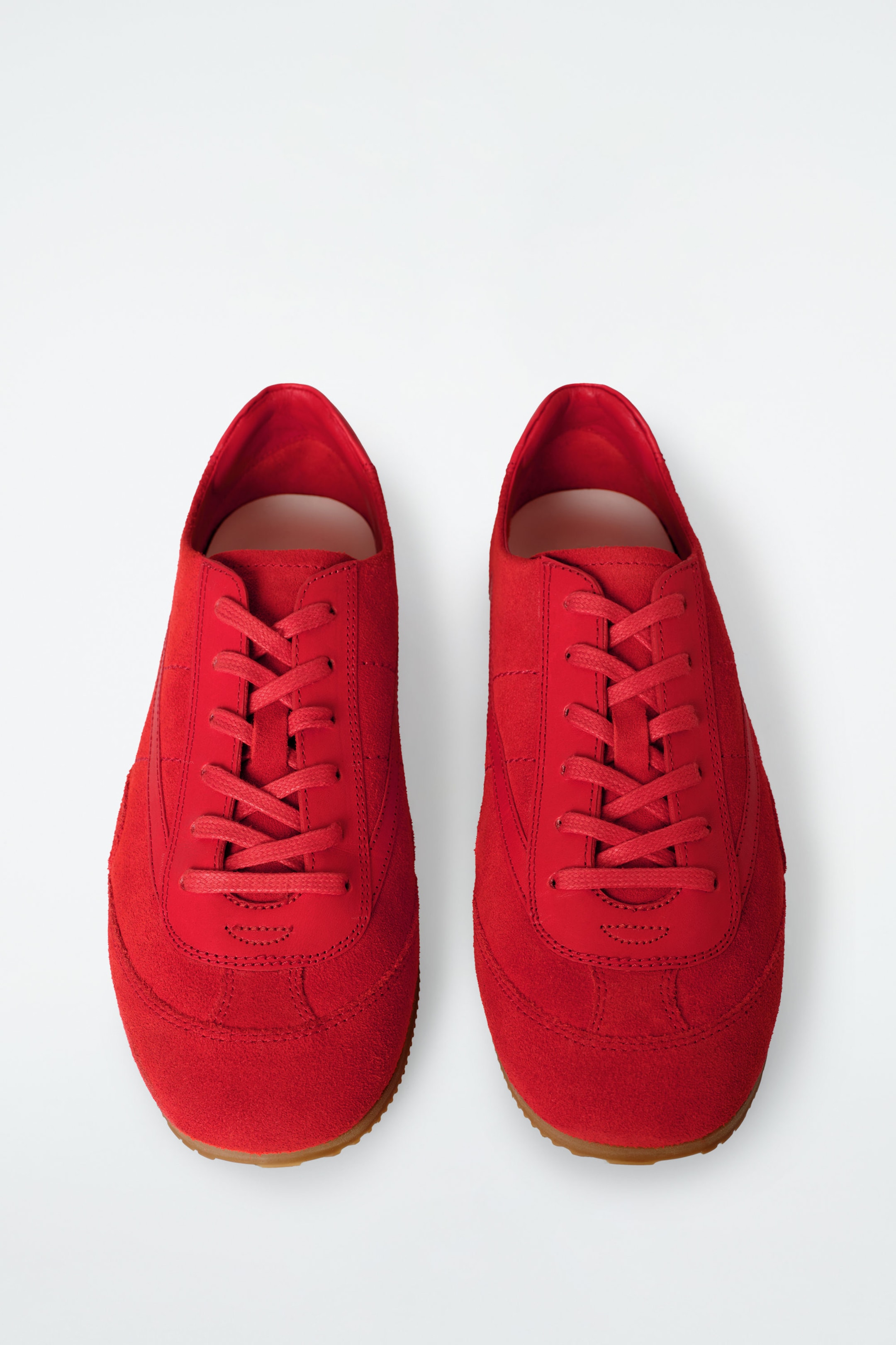 MINIMAL SUEDE TRAINERS