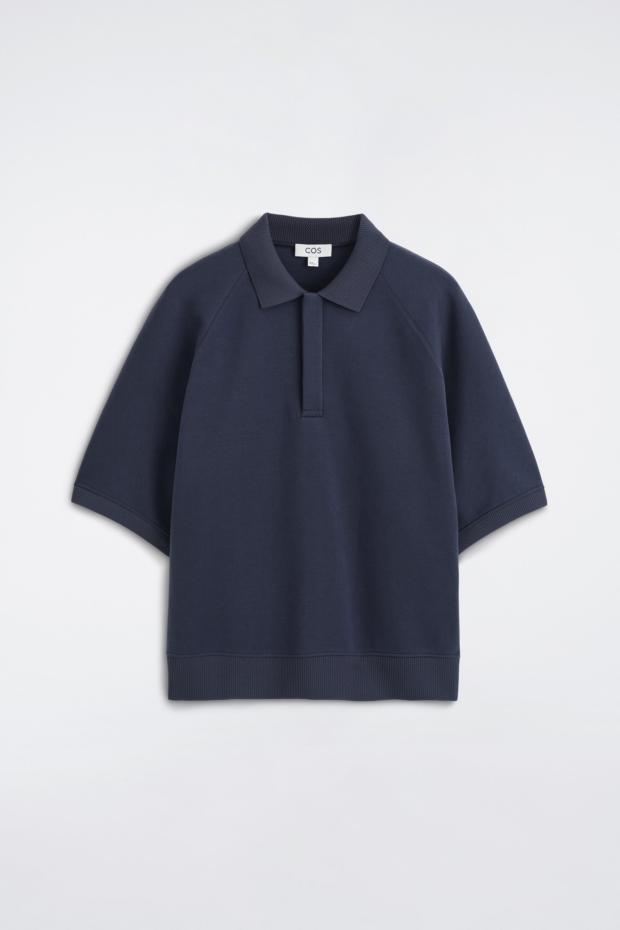 SCUBA-JERSEY POLO SHIRT