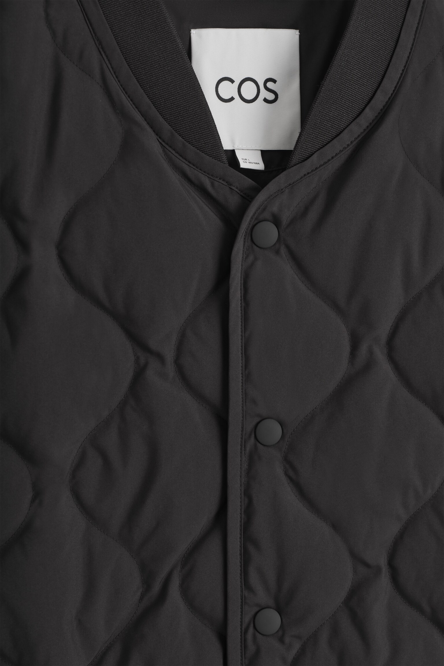 GILET MATELASSÉ DE DUVET - NOIR/BEIGE FONCÉ - 6