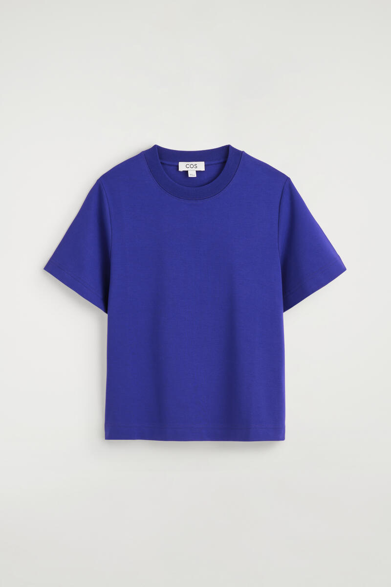 Cos T-shirt Élégant In Bleu