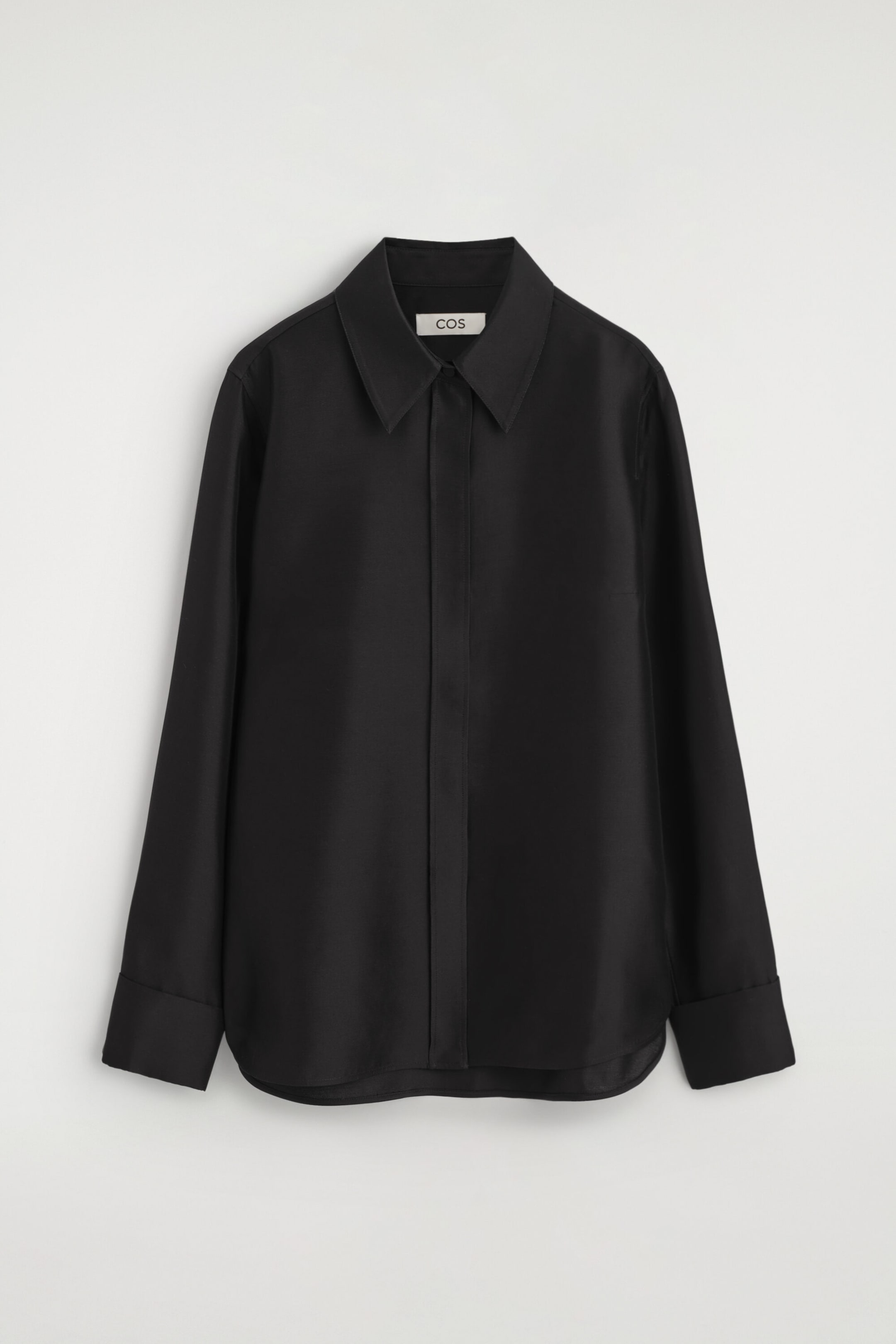 TAILORED SILK SHIRT