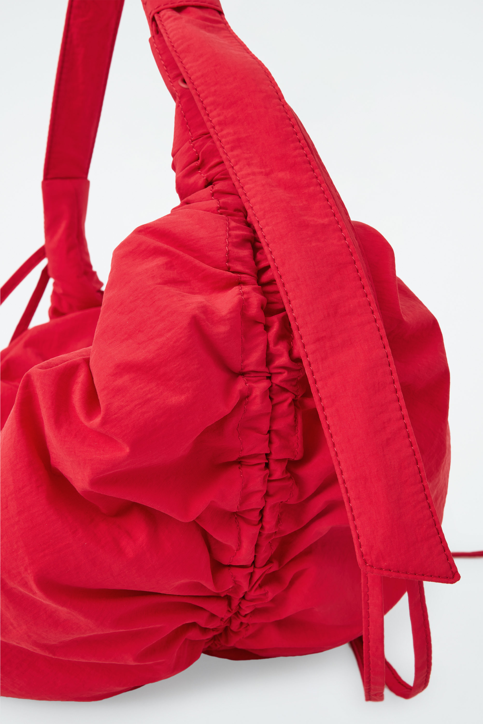 いラインアップ BAG CROSSBODY MINI CANOPY - COS | RED - NYLON バッグ