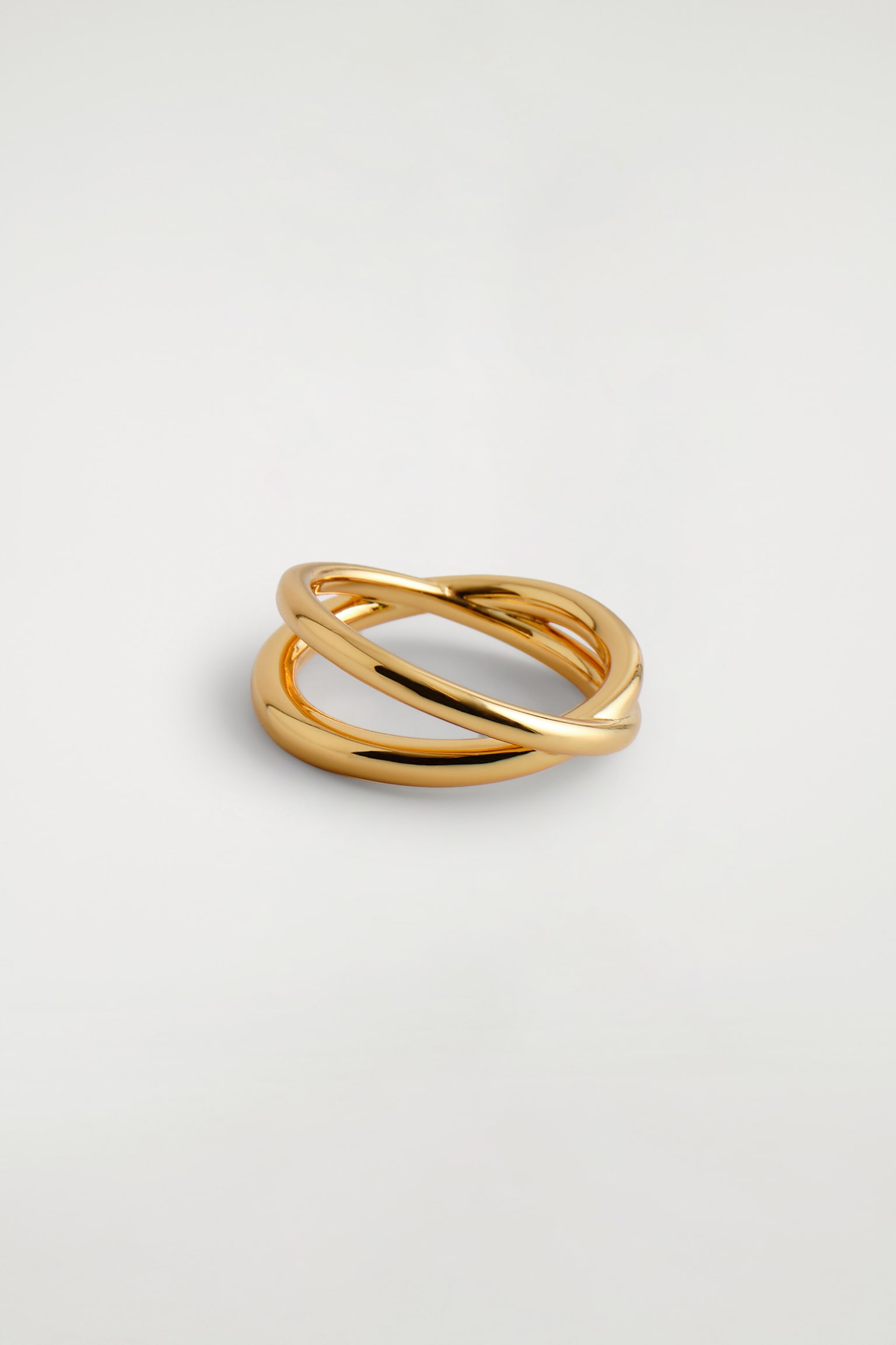 DOUBLE-WRAP RING - GOLD/SILVER - 2