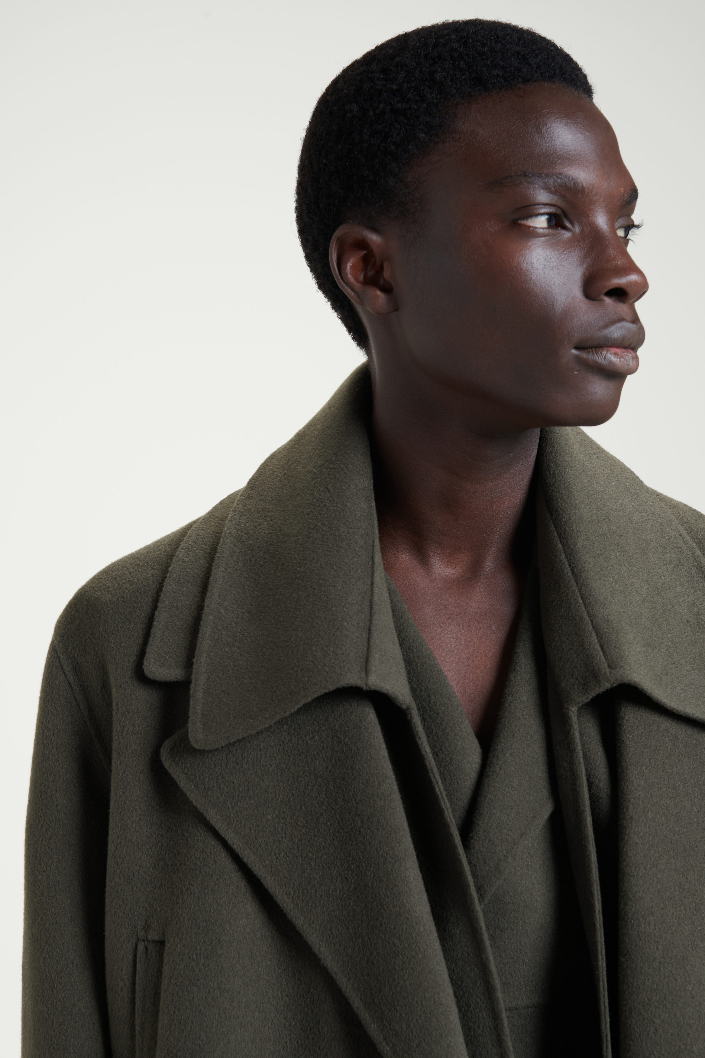 ジャケット・アウター doublet over sized pea coat Amazon.com: Mens Oversized Trench Coat Single Breasted