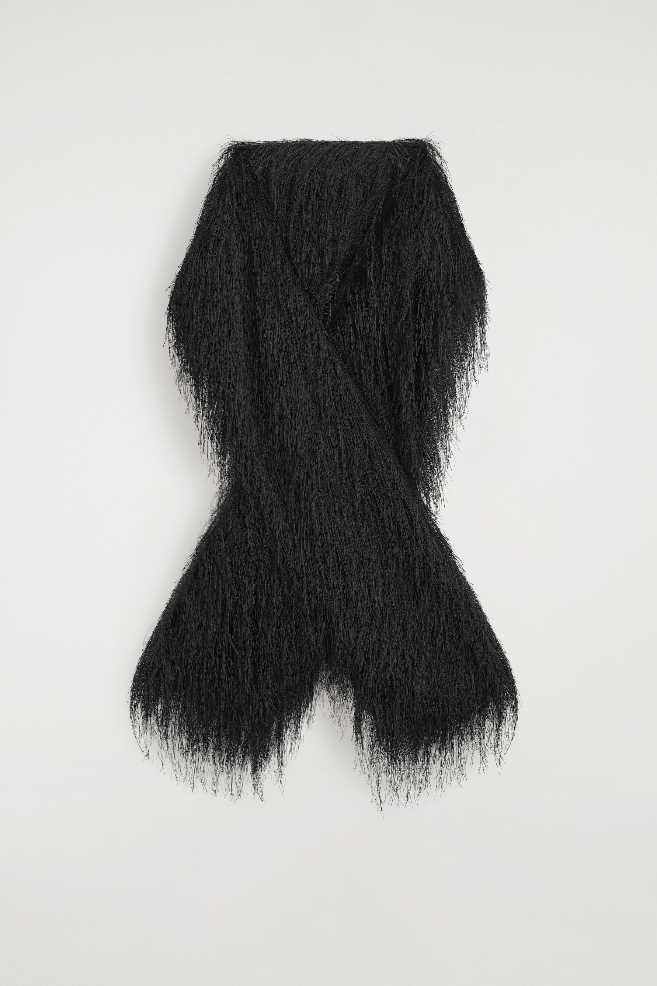 FRINGED SCARF