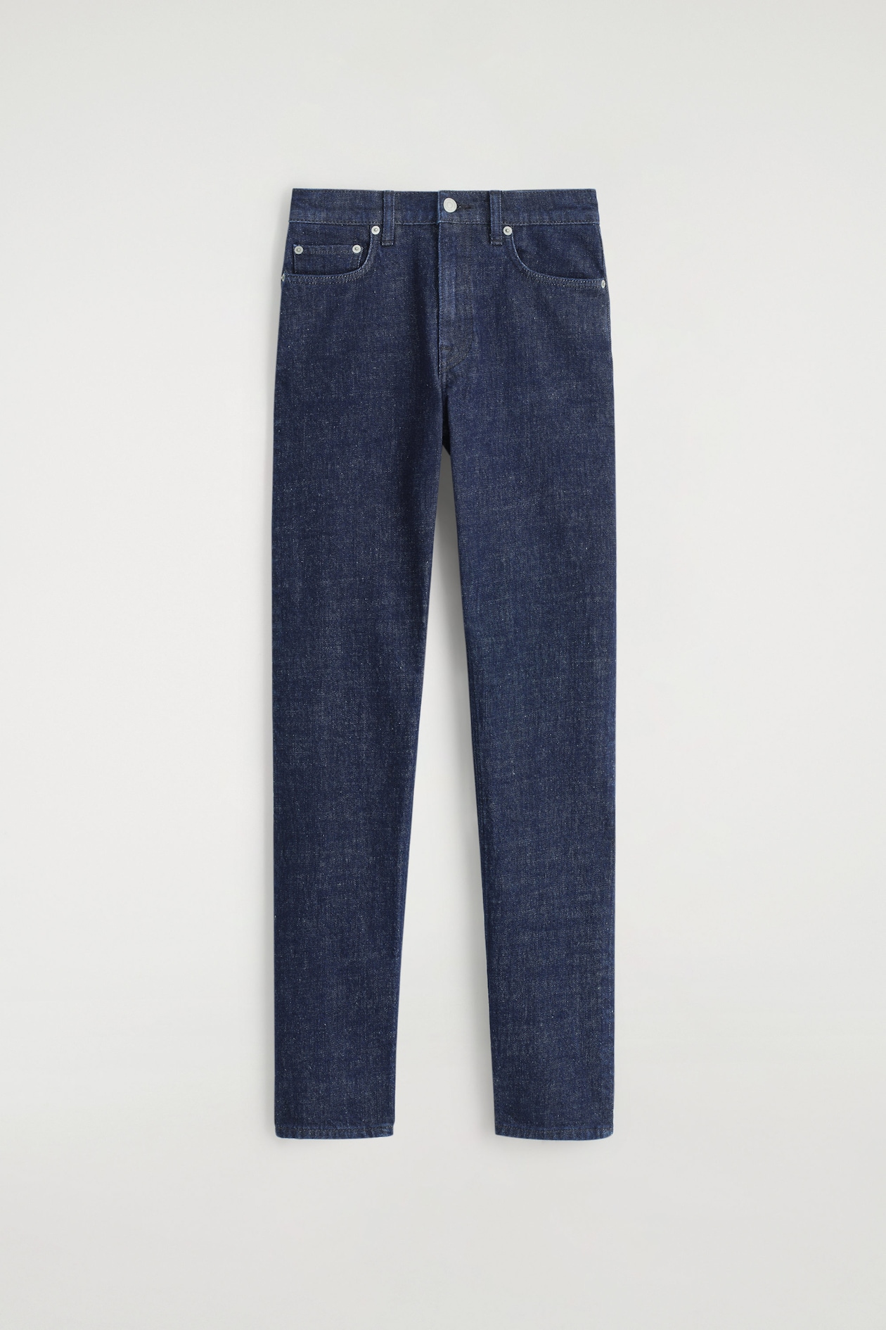 FLUTE SLIM-LEG JEANS — DARK BLUE