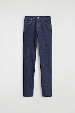 FLUTE SLIM-LEG JEANS — DARK BLUE 6