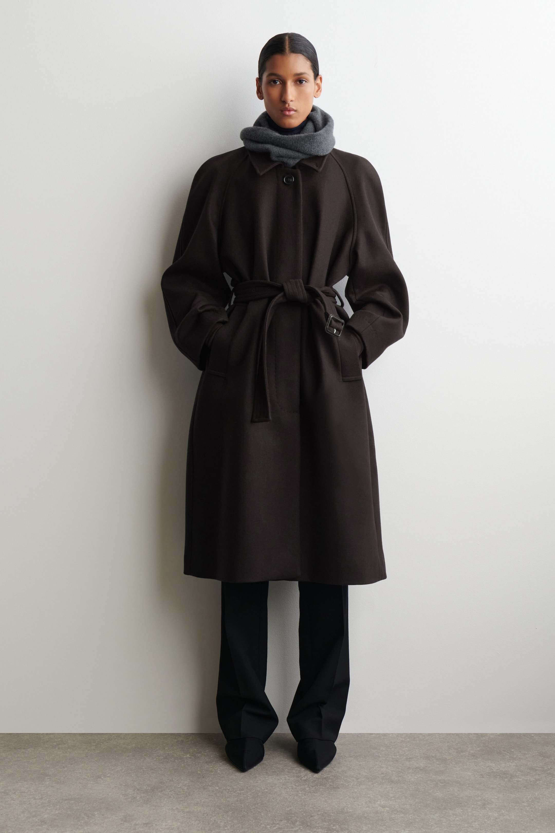 WOOL-CASHMERE SNOOD