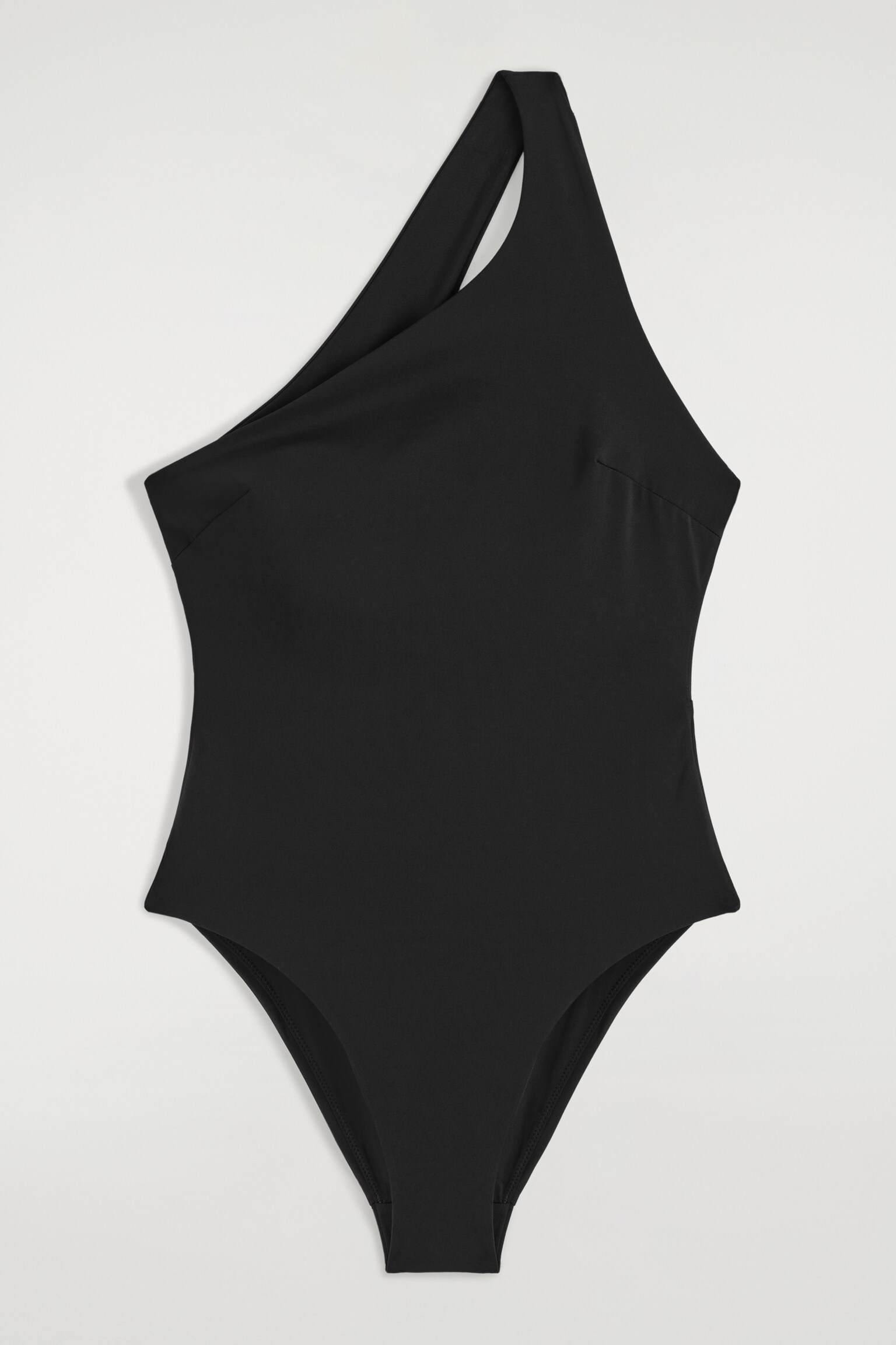 MAILLOT DE BAIN À BRETELLE ASYMÉTRIQUE - NOIR/BORDEAUX - 2