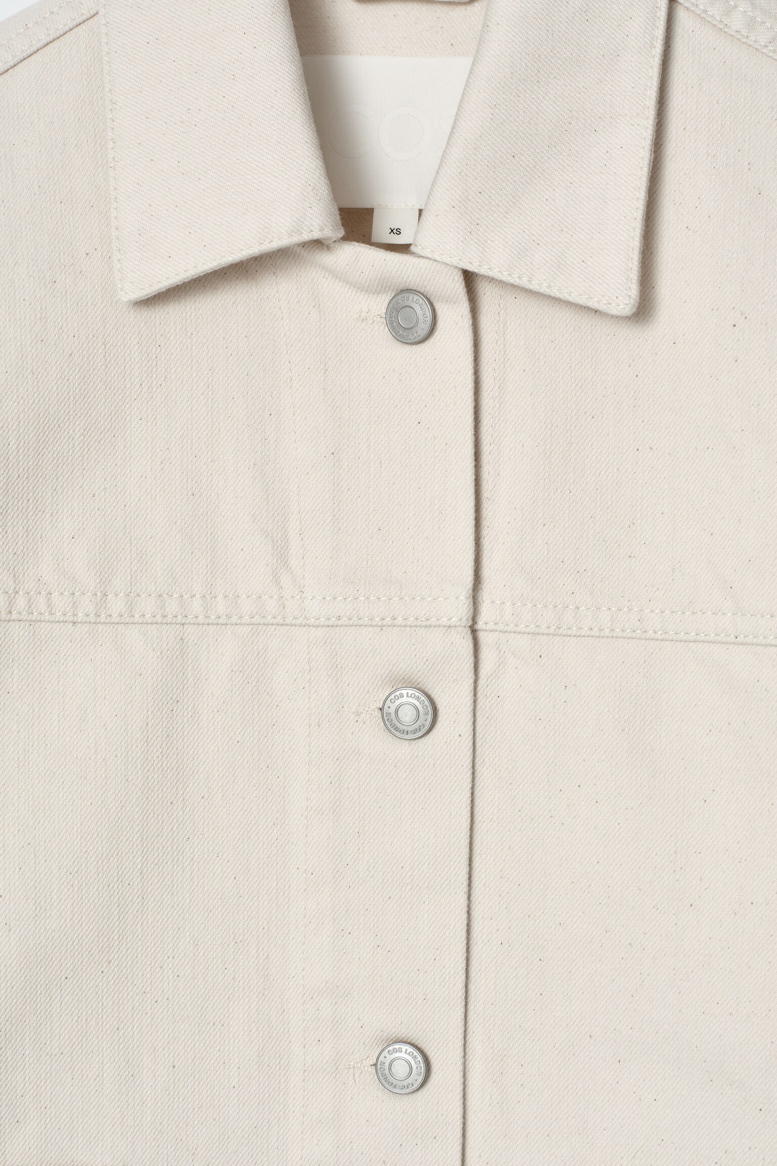 CHAQUETA DENIM BOXY - CRUDO - 5