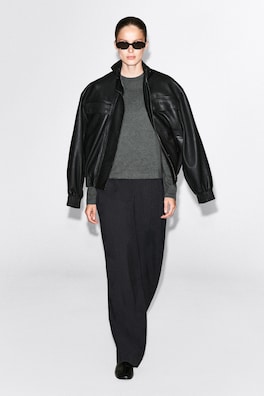 CLEAN CUT LONG-SLEEVED T-SHIRT — DARK-GRAY MÉLANGE 3