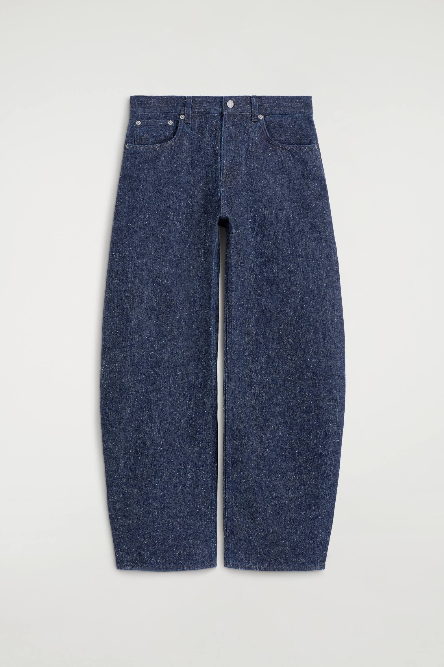 INLET BOUCLÉ CURVED-LEG JEANS - 1