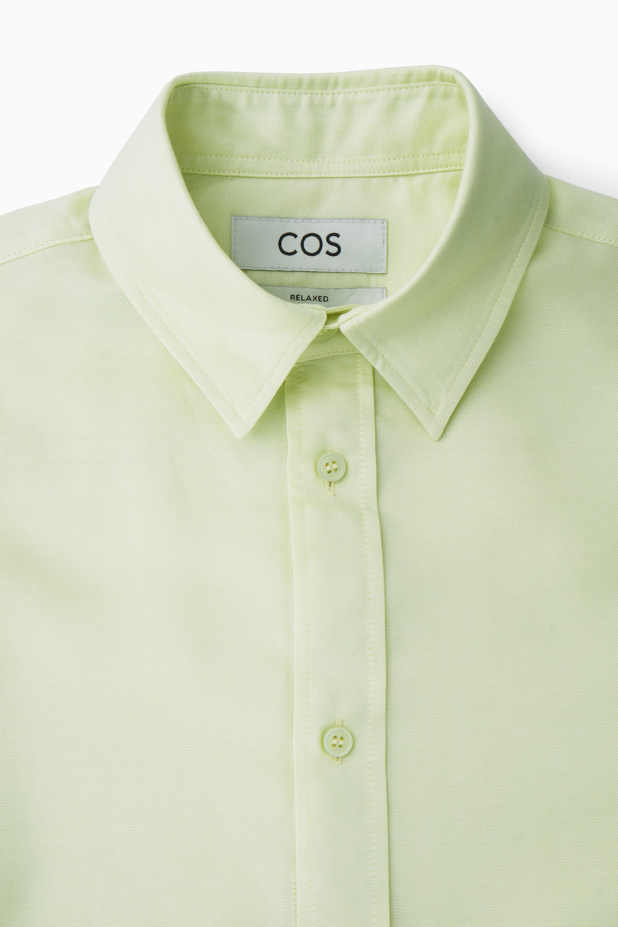 View larger image: OVERSIZED LIGHTWEIGHT TWILL SHIRT - LIGHT GREEN - Men | H&M GB 2