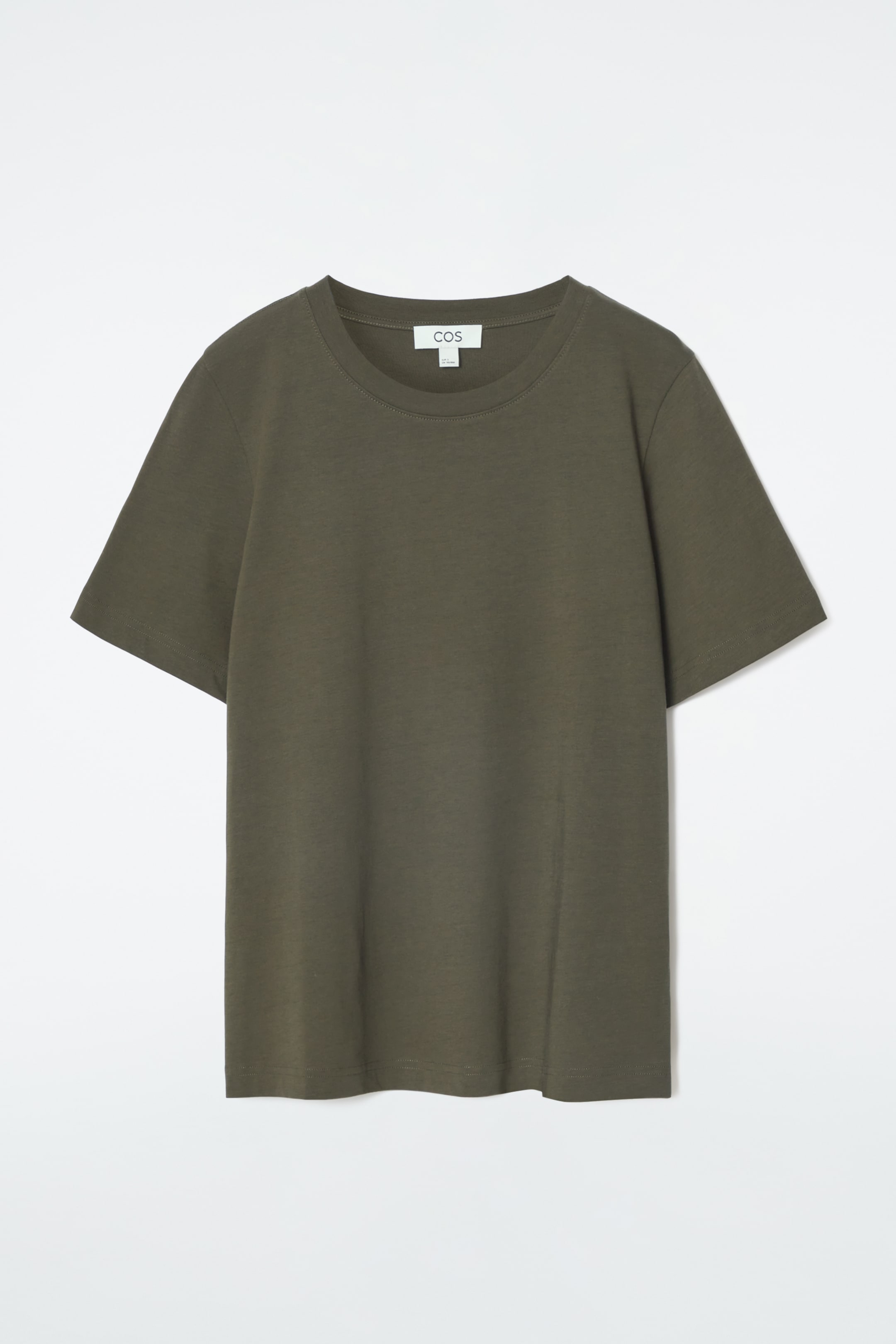Ingrandisci l'immagine: 24/7 REGULAR T-SHIRT - DARK KHAKI - DONNA | H&M CH 1