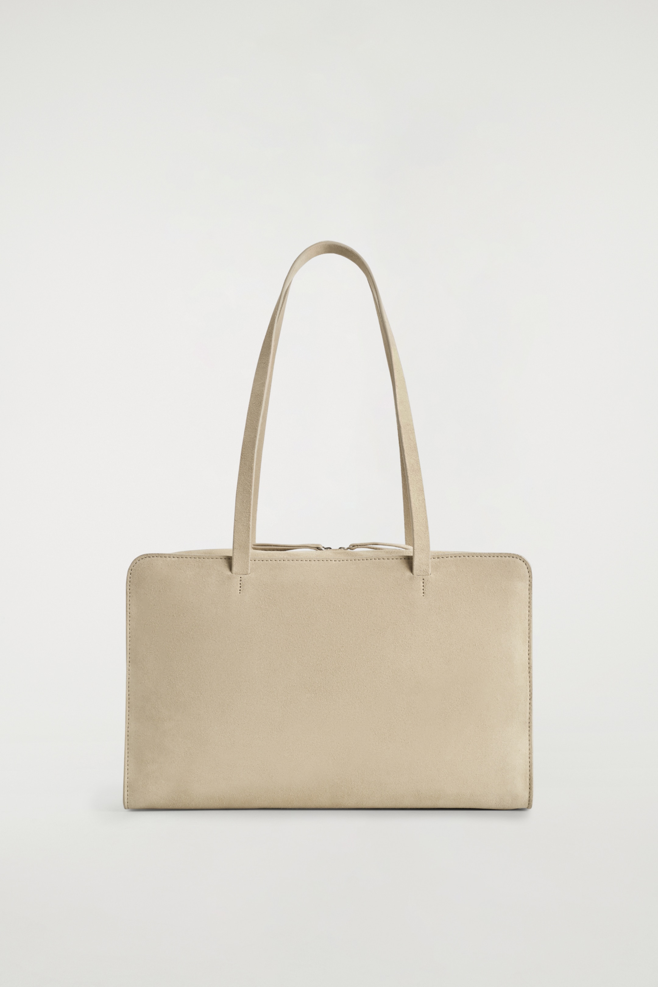 Grösseres Bild ansehen: MARAIS BOWLINGTASCHE - VELOURSLEDER - CAPPUCCINO - DAMEN | H&M CH 6