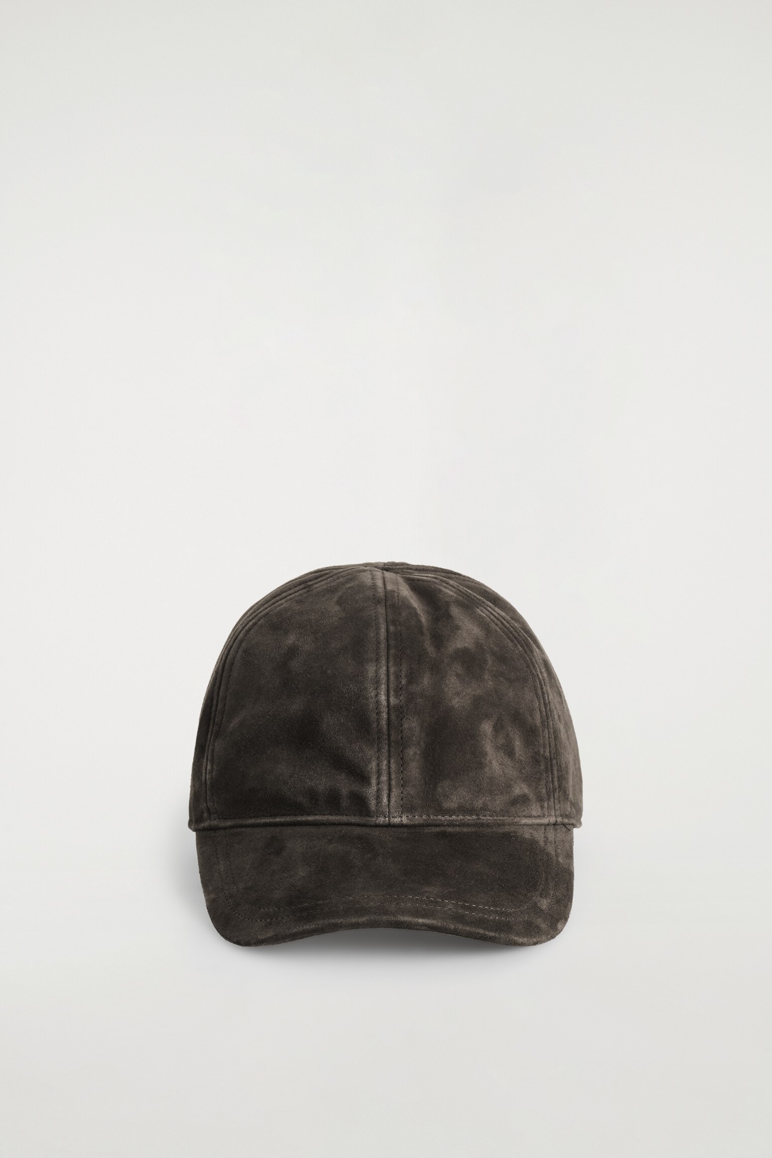 CASQUETTE DE BASEBALL EN DAIM - CHOCOLAT - 5