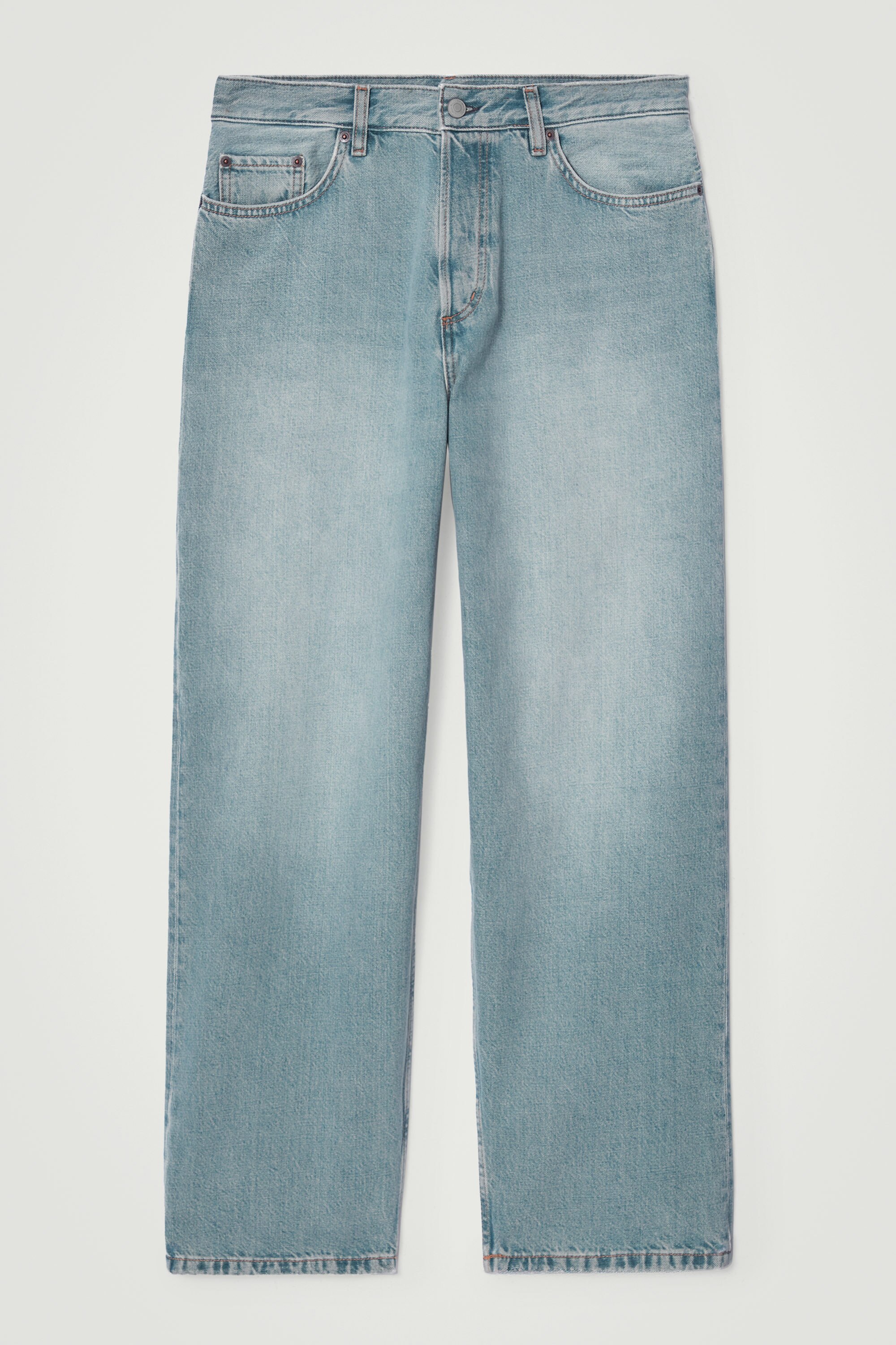 【Blues】COS コス RIDER JEANS WIDE 32インチ RIDER STRAIGHT-LEG JEANS - DUSTY BLUE | COS