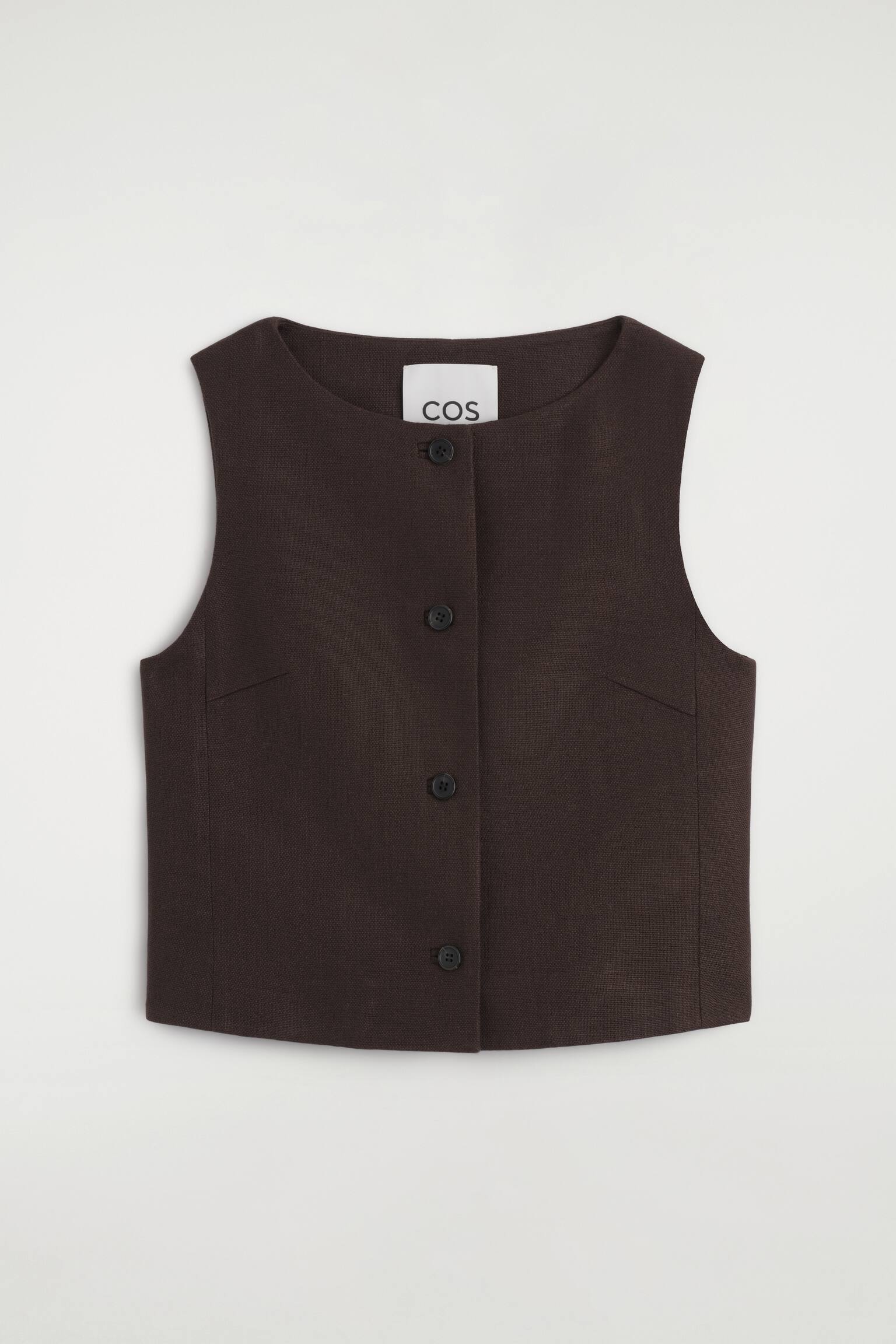 GILET SARTORIALE - MARRONE/BEIGE - 1