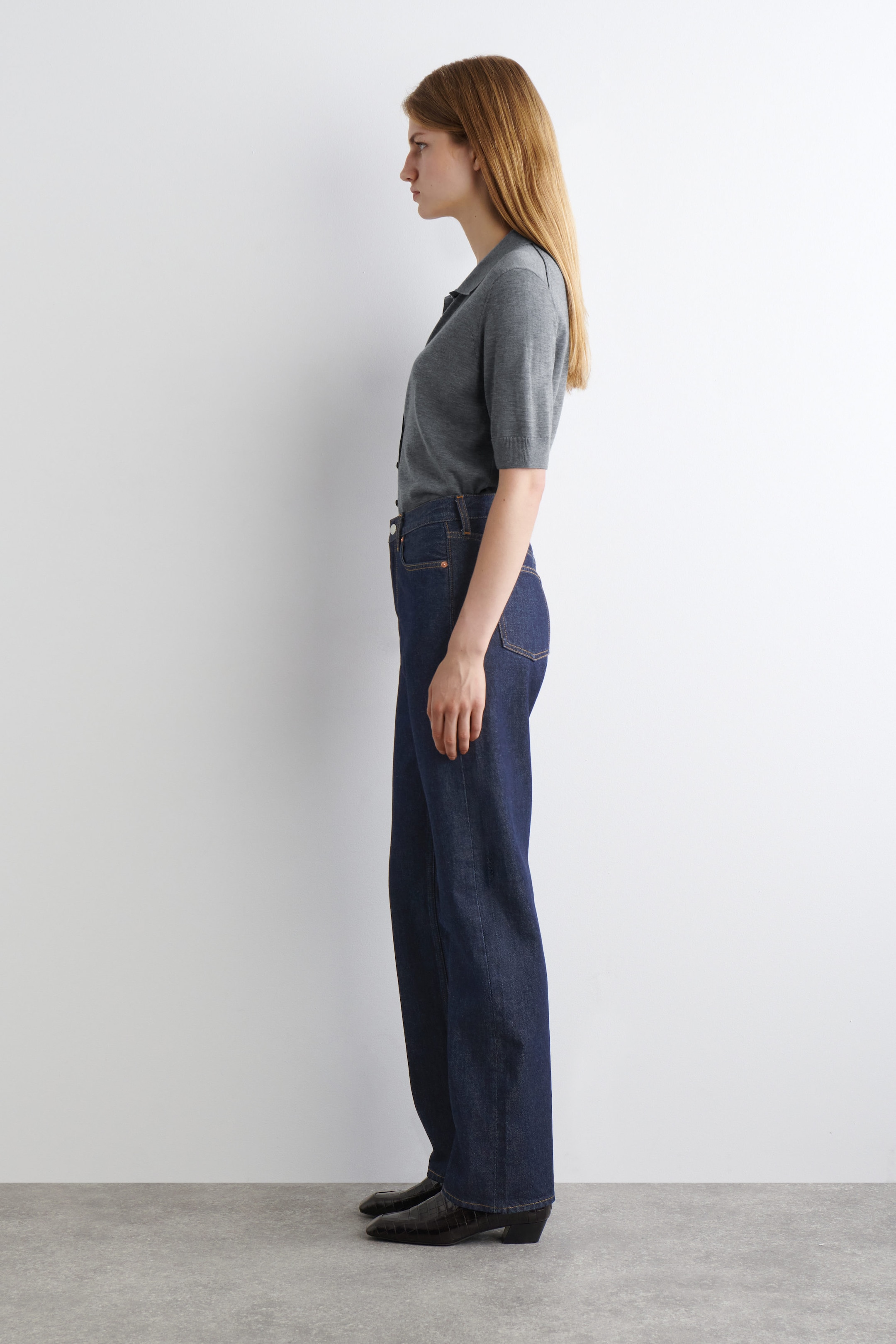 REPRISE STRAIGHT-LEG JEANS