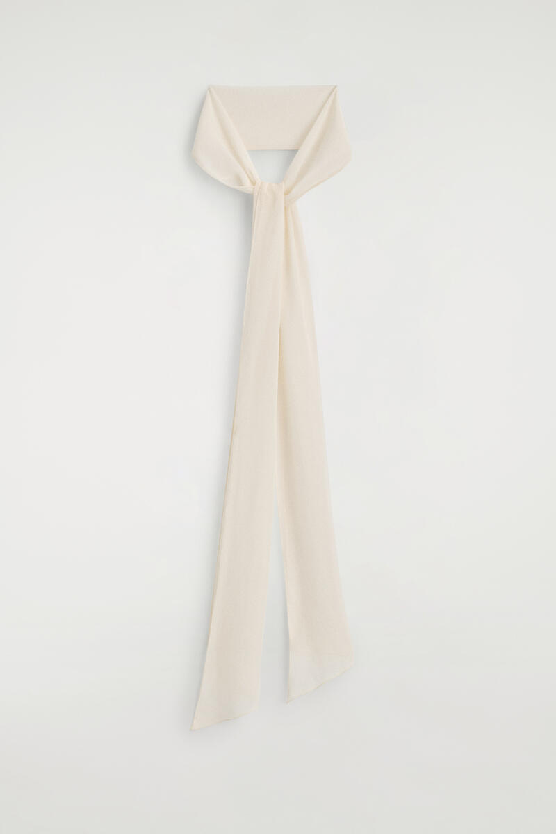 Sheer Silk Scarf