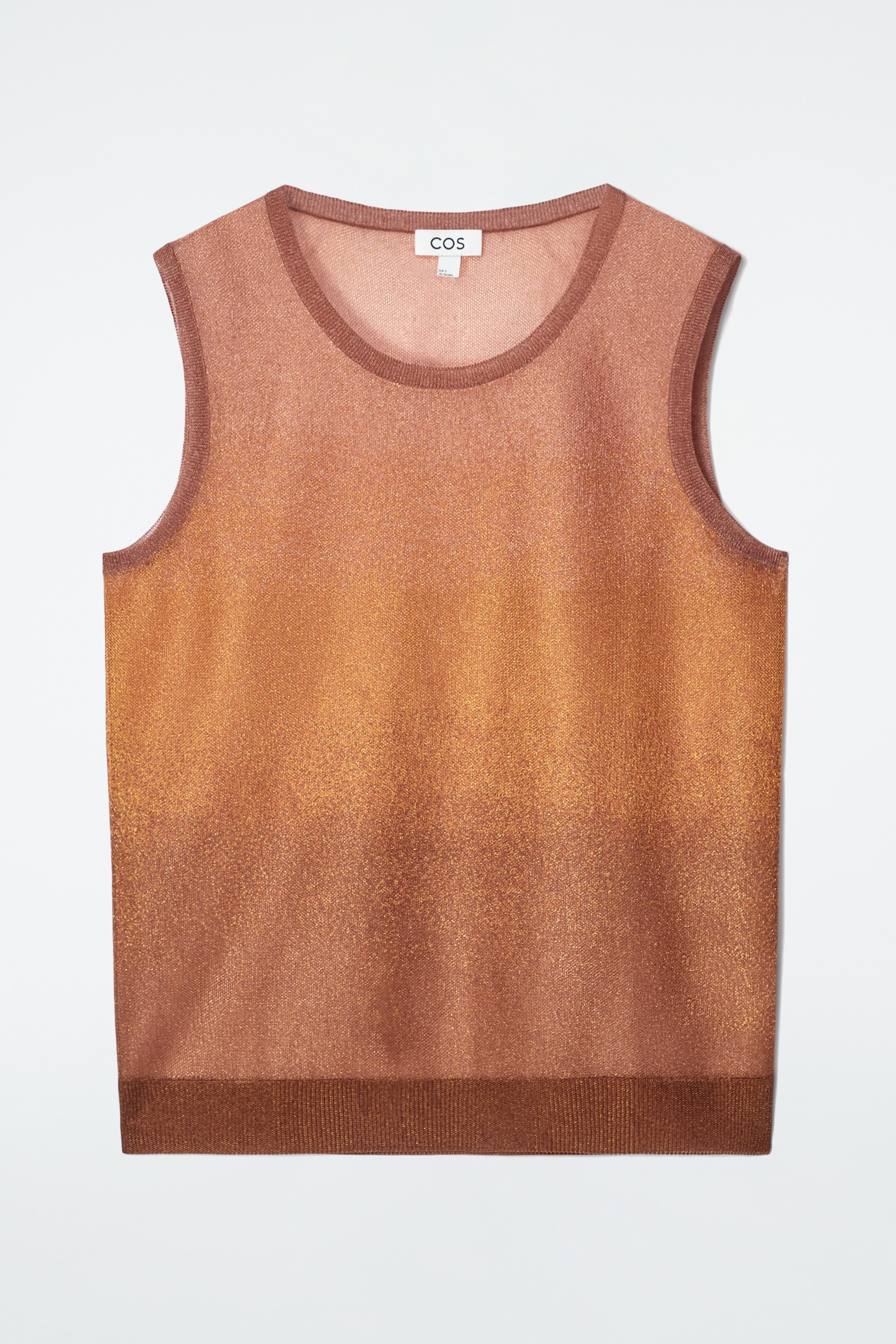 View larger image: SHEER FINE-KNIT TANK TOP - BROWN - Ladies | H&M GB 7