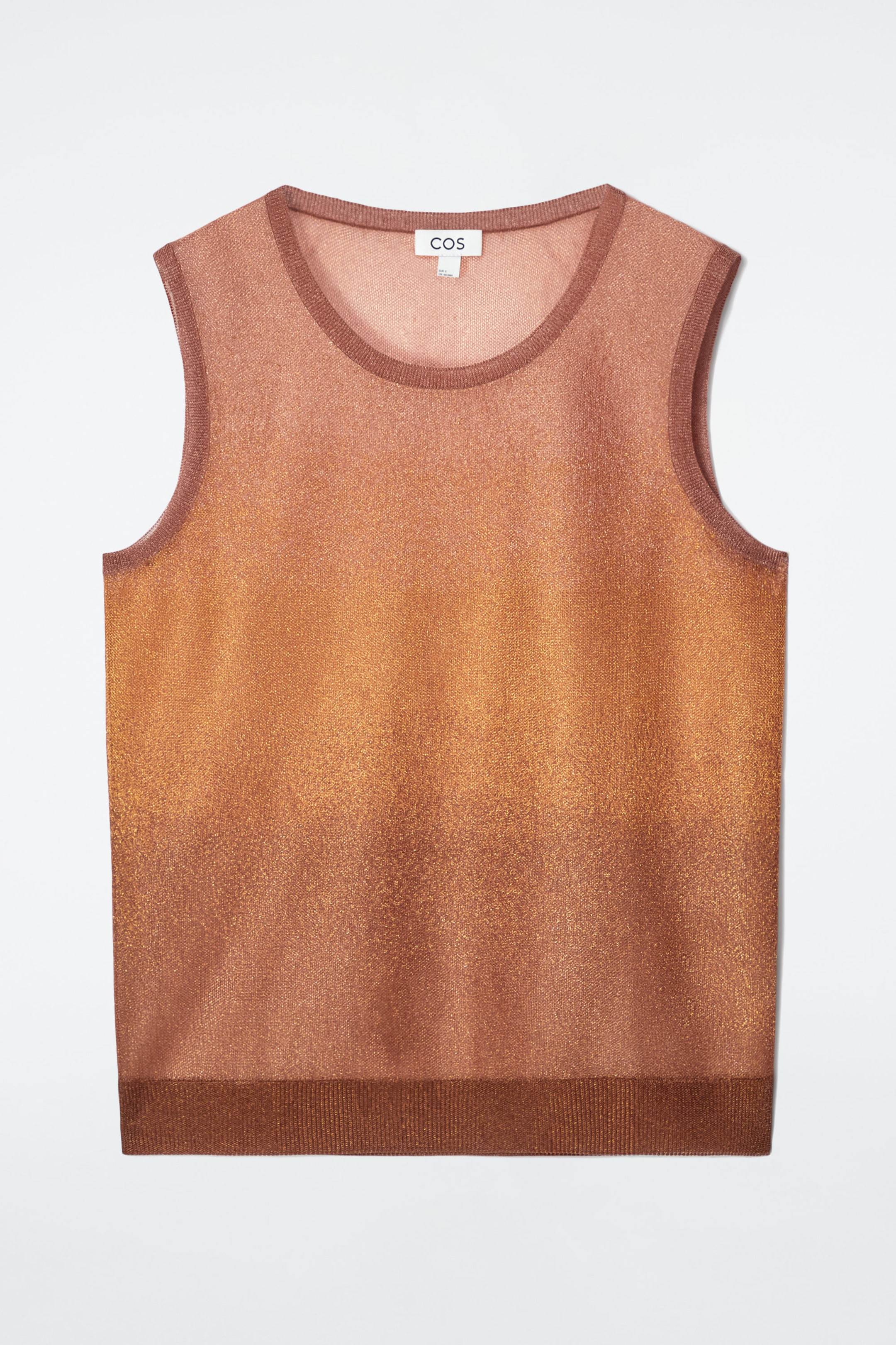 FINE-KNIT OMBRE TANK TOP