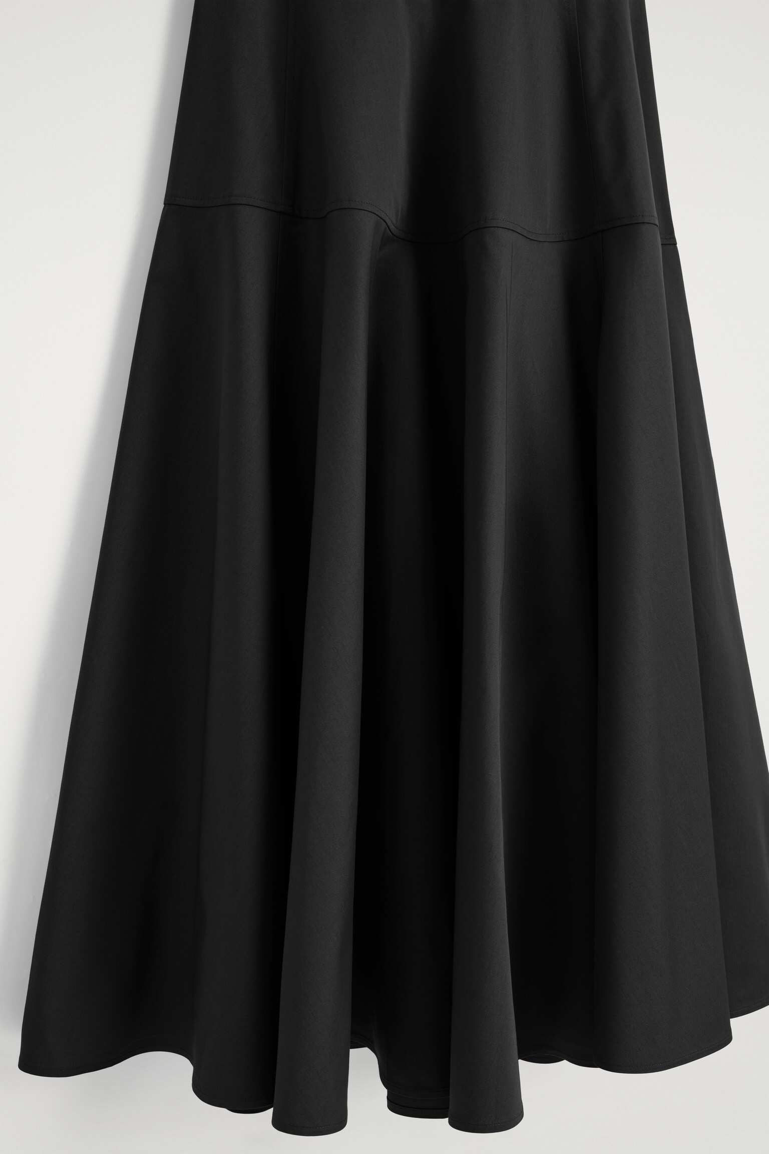 ABITO IN COTONE PIMA CON SCOLLO ALL'AMERICANA - NERO/ROSSO - 5