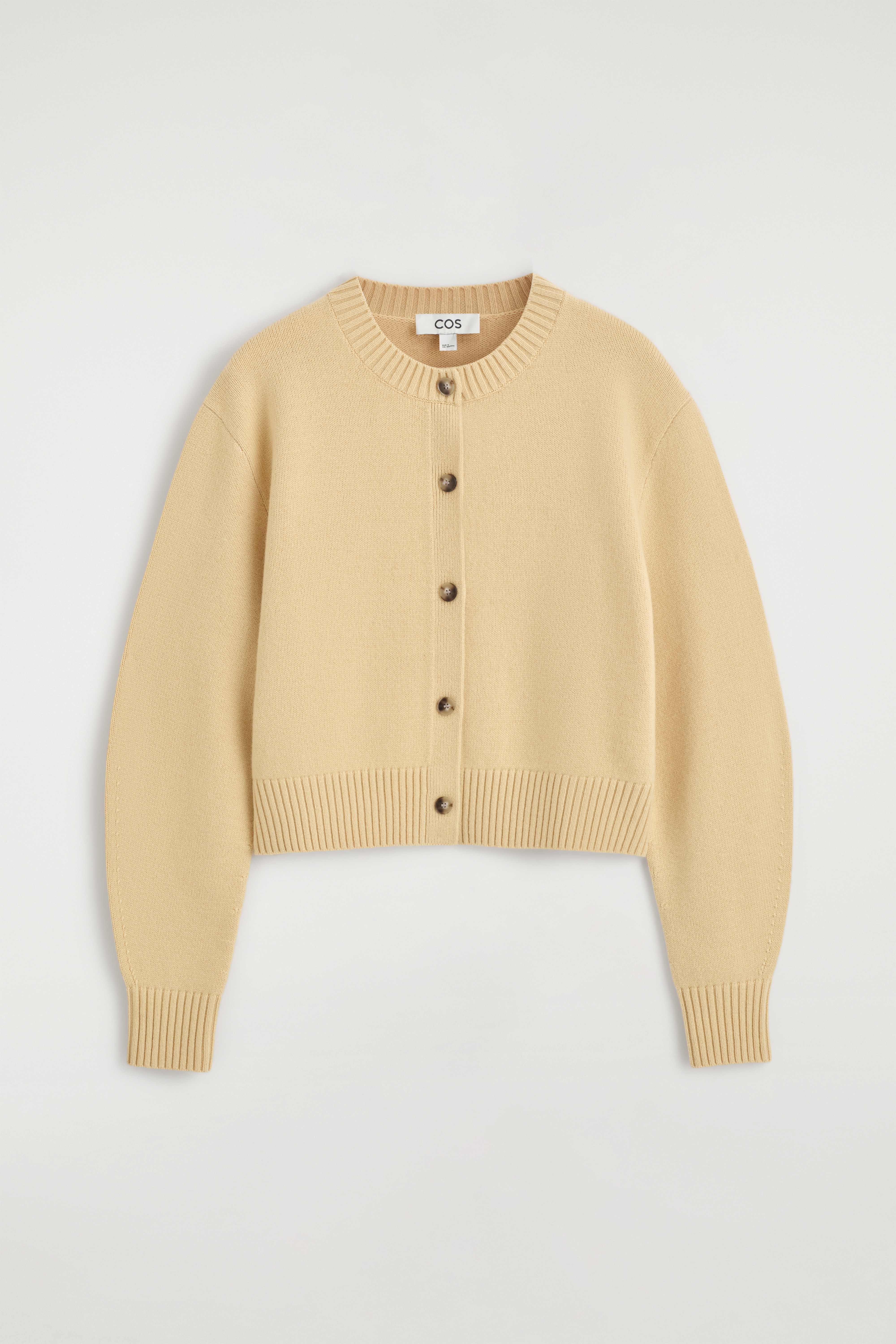 Merinowollen vest - Botergeel/DONKER GROEN/GRIJS MELANGE/BRUIN/KOBALTBLAUW/beige gemêleerd