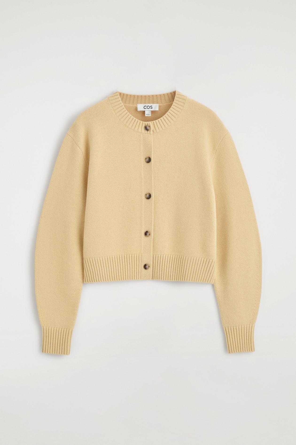 MERINO WOOL SWEATER — BUTTER YELLOW