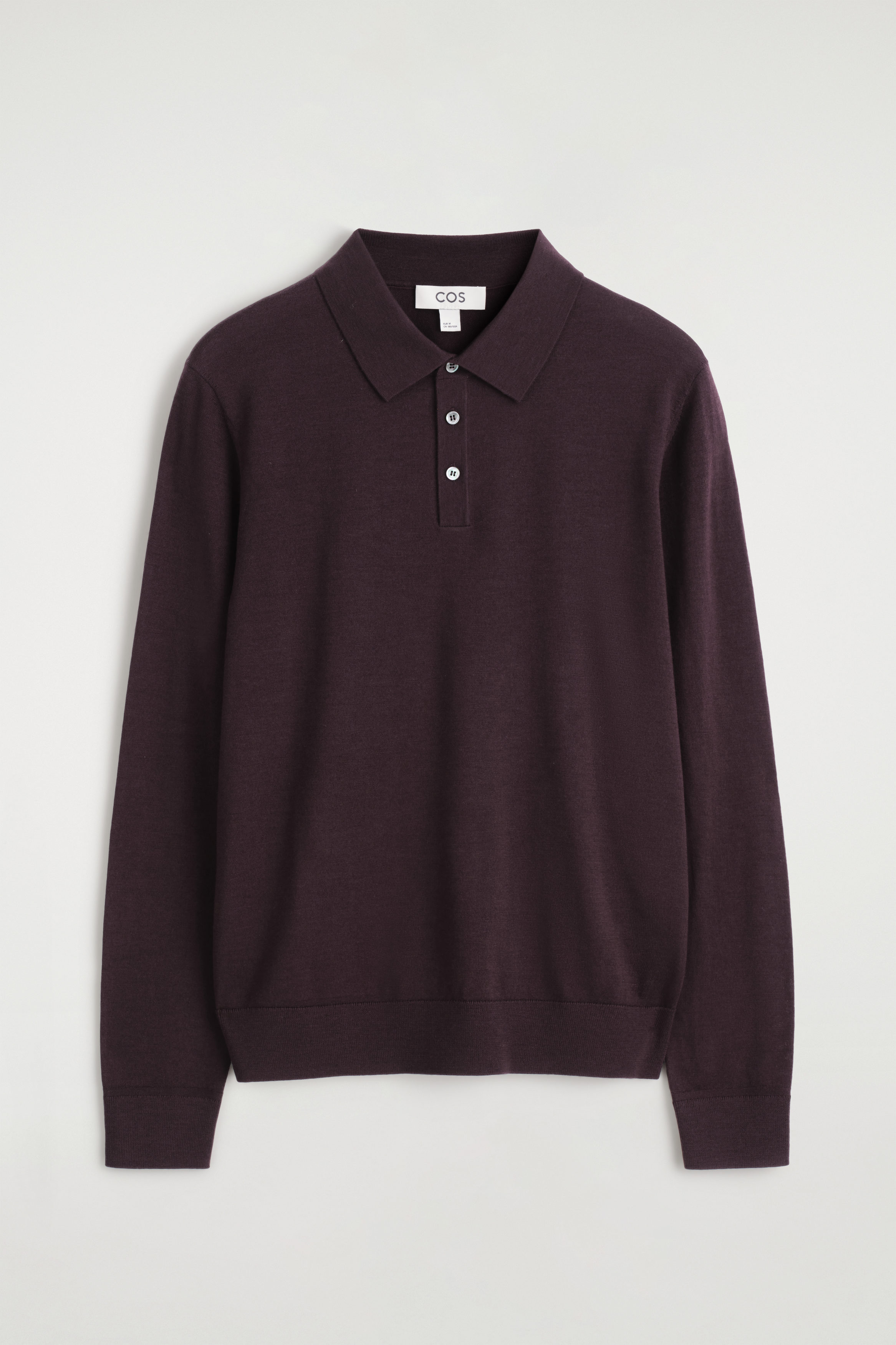 p　HARD TWIST MERINO KNIT BIG POLO New Arrivals AURALEE(オーラリー)