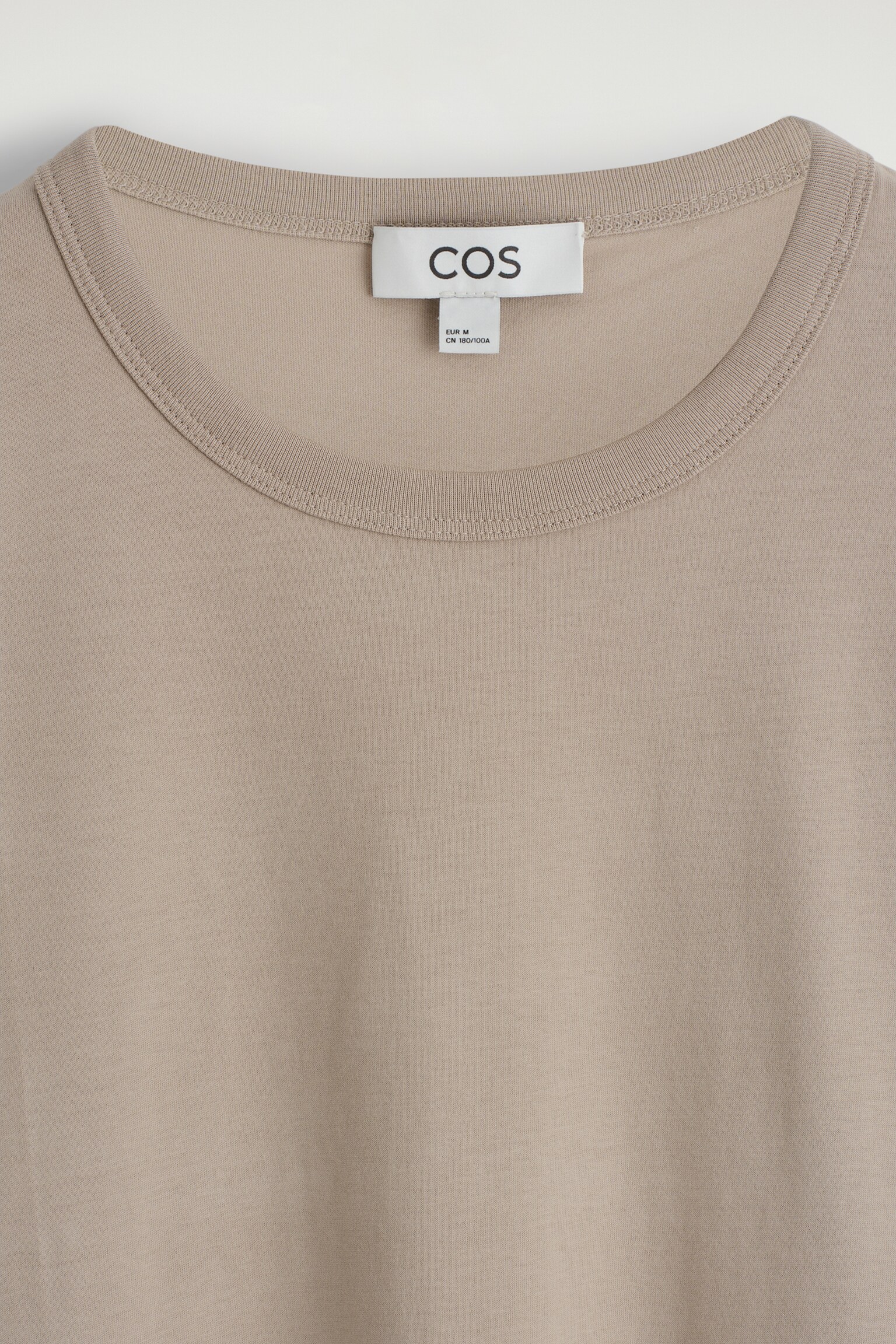 T-SHIRT IN COTONE SPAZZOLATO - TALPA/NERO/BEIGE/BIANCO/BLU NAVY/BORDEAUX/TALPA SCURO/ALBICOCCA - 3