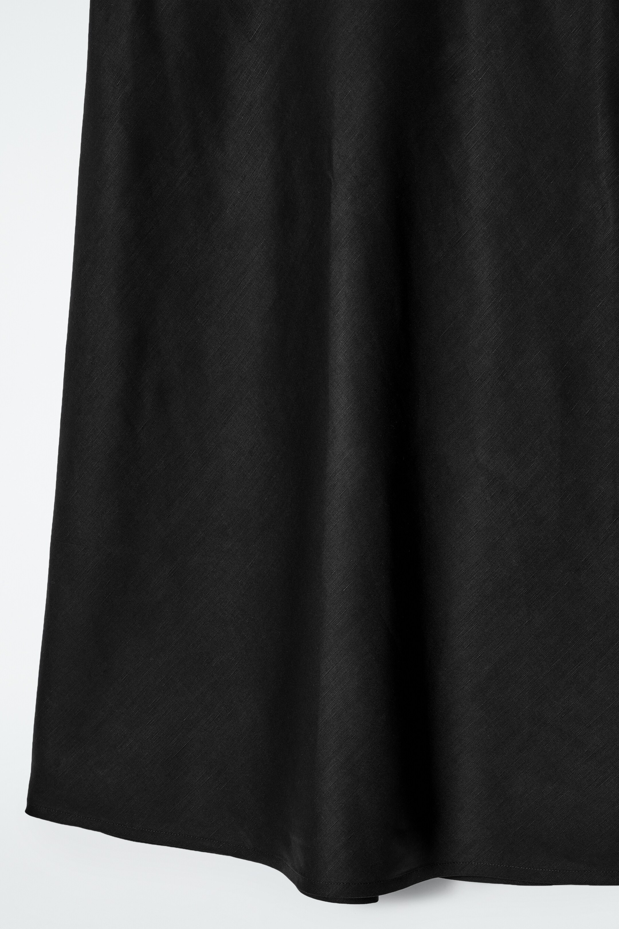 Grösseres Bild ansehen: SCHMAL GESCHNITTENER MIDIROCK AUS LEINEN-MIX - SCHWARZ - DAMEN | H&M CH 7