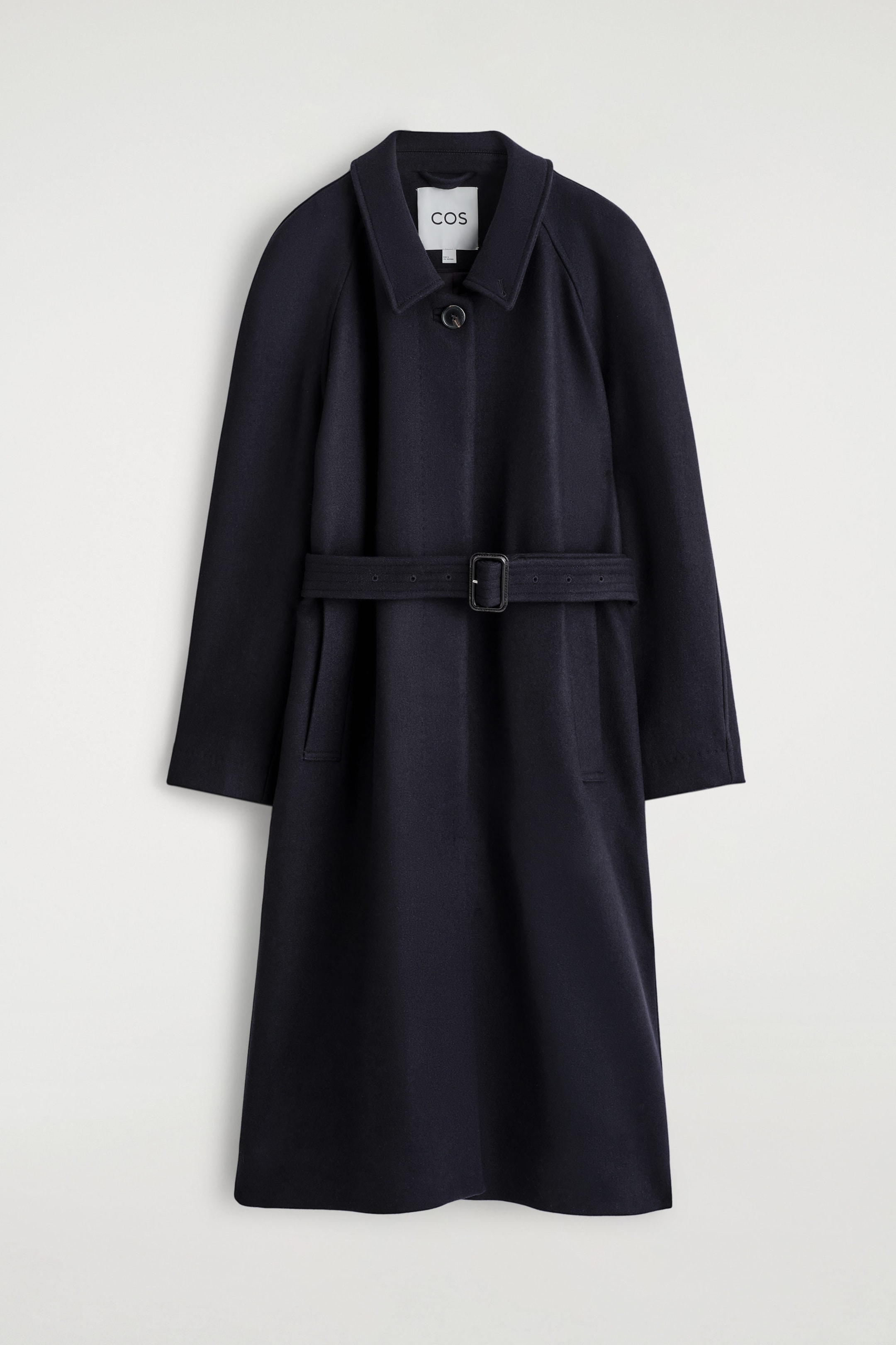 WOOL-BLEND TRENCH COAT