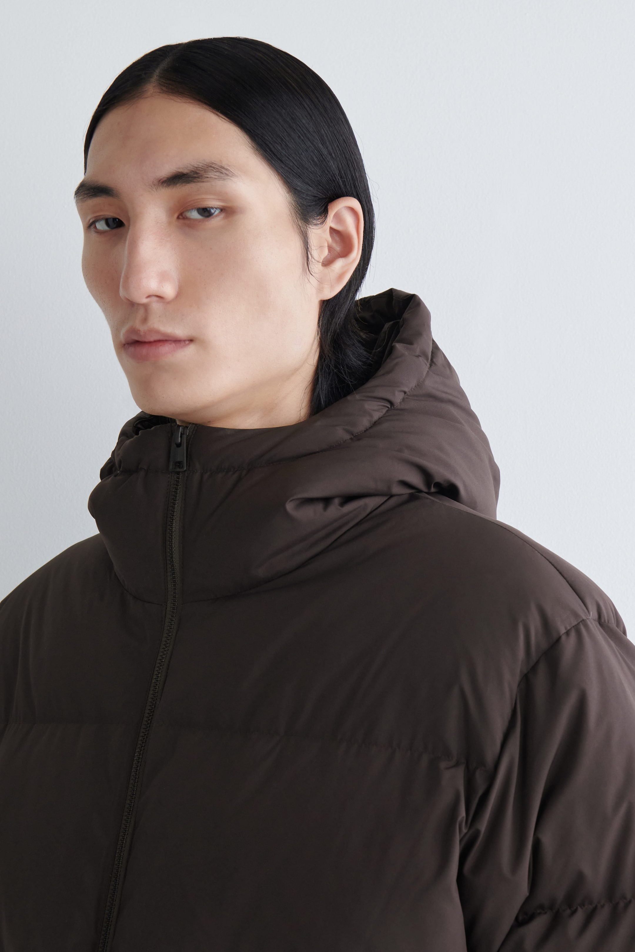 GESTEPPTE DAUNENJACKE MIT KAPUZE