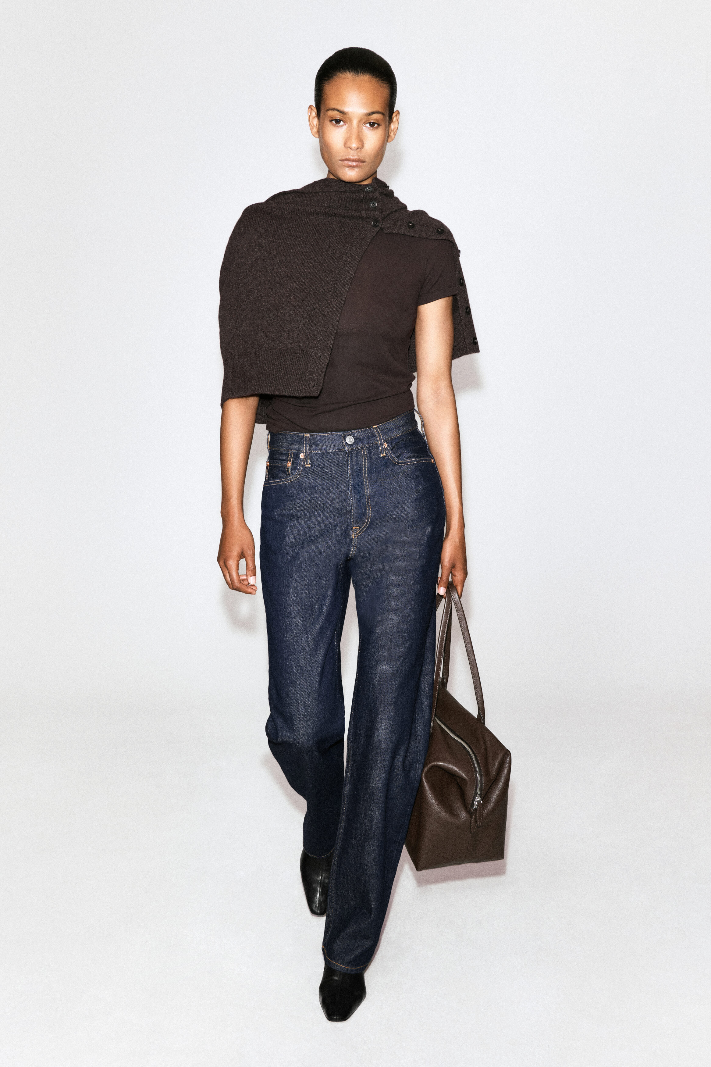CREPE-JERSEY T-SHIRT - thumbnail 3