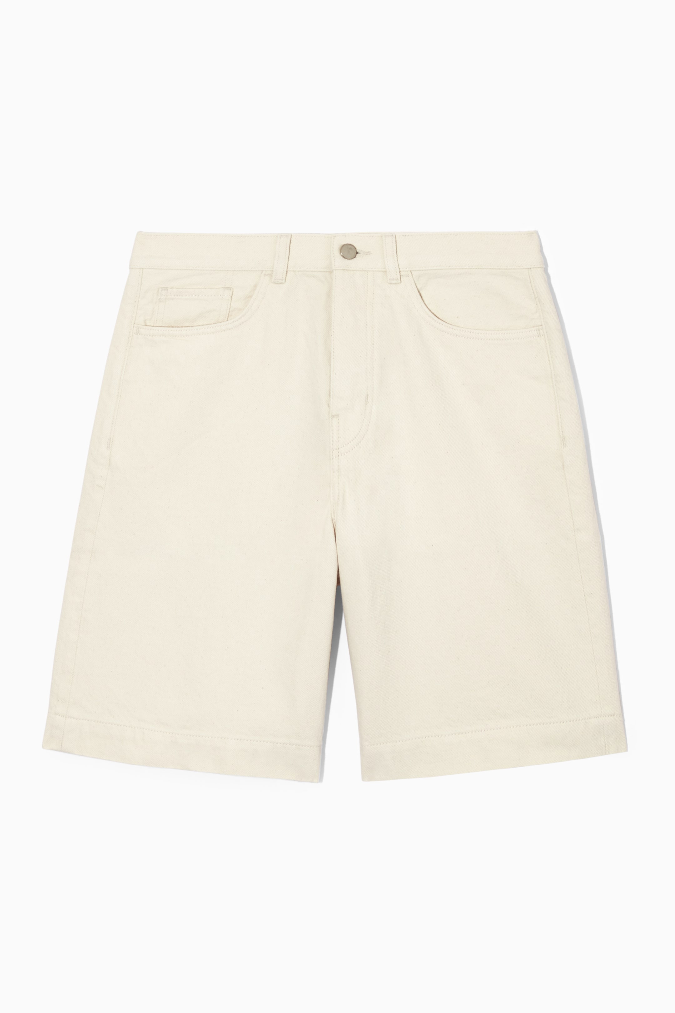Grotere afbeelding bekijken: relaxte denim shorts - ECRU - HEREN | H&M NL 1