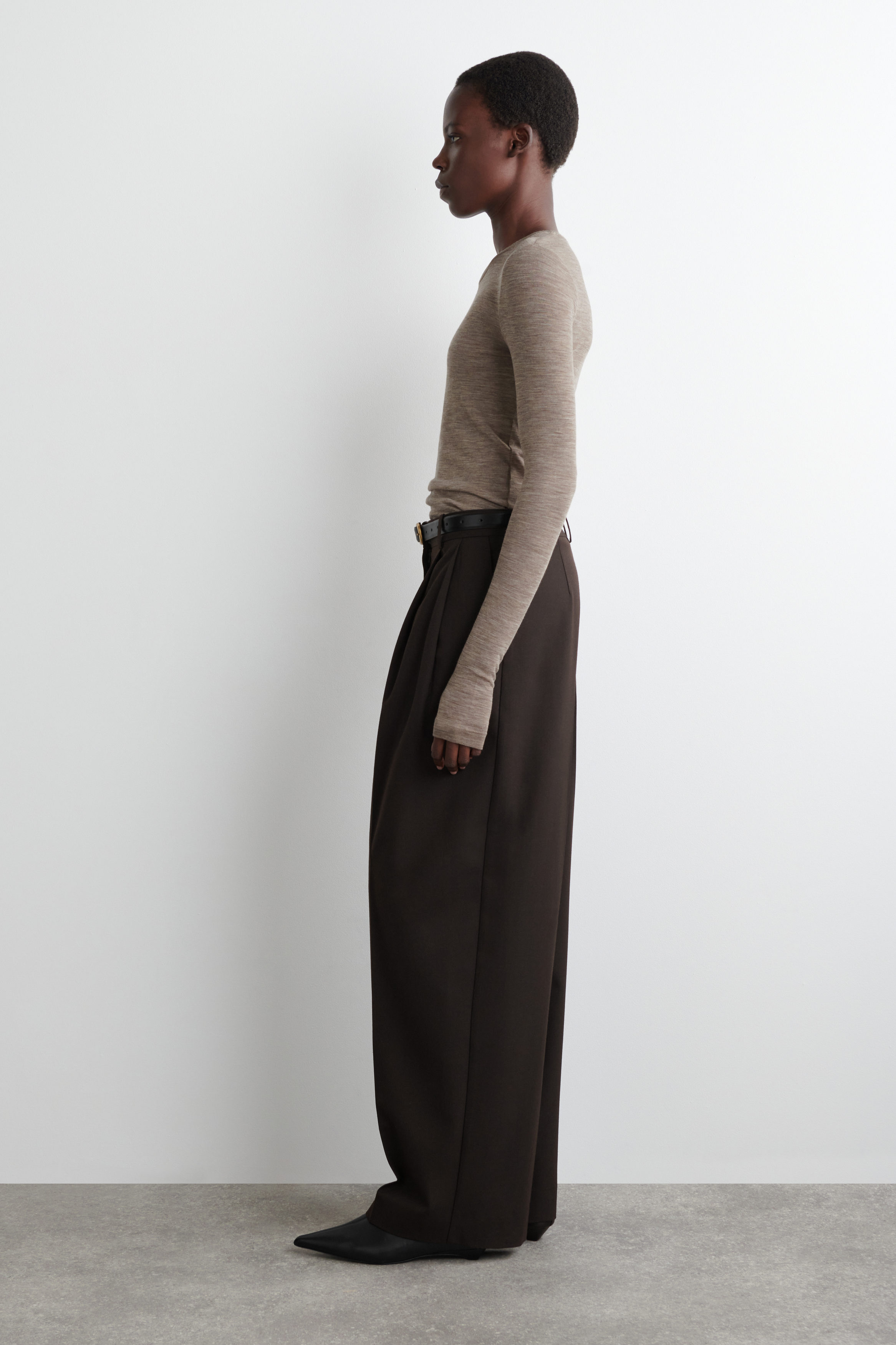 Cornier WOOL GABARDINE PULLOVER Sサイズ Cornier WOOL GABARDINE PULLOVER Sサイズ Cornier WOOL GABARDINE