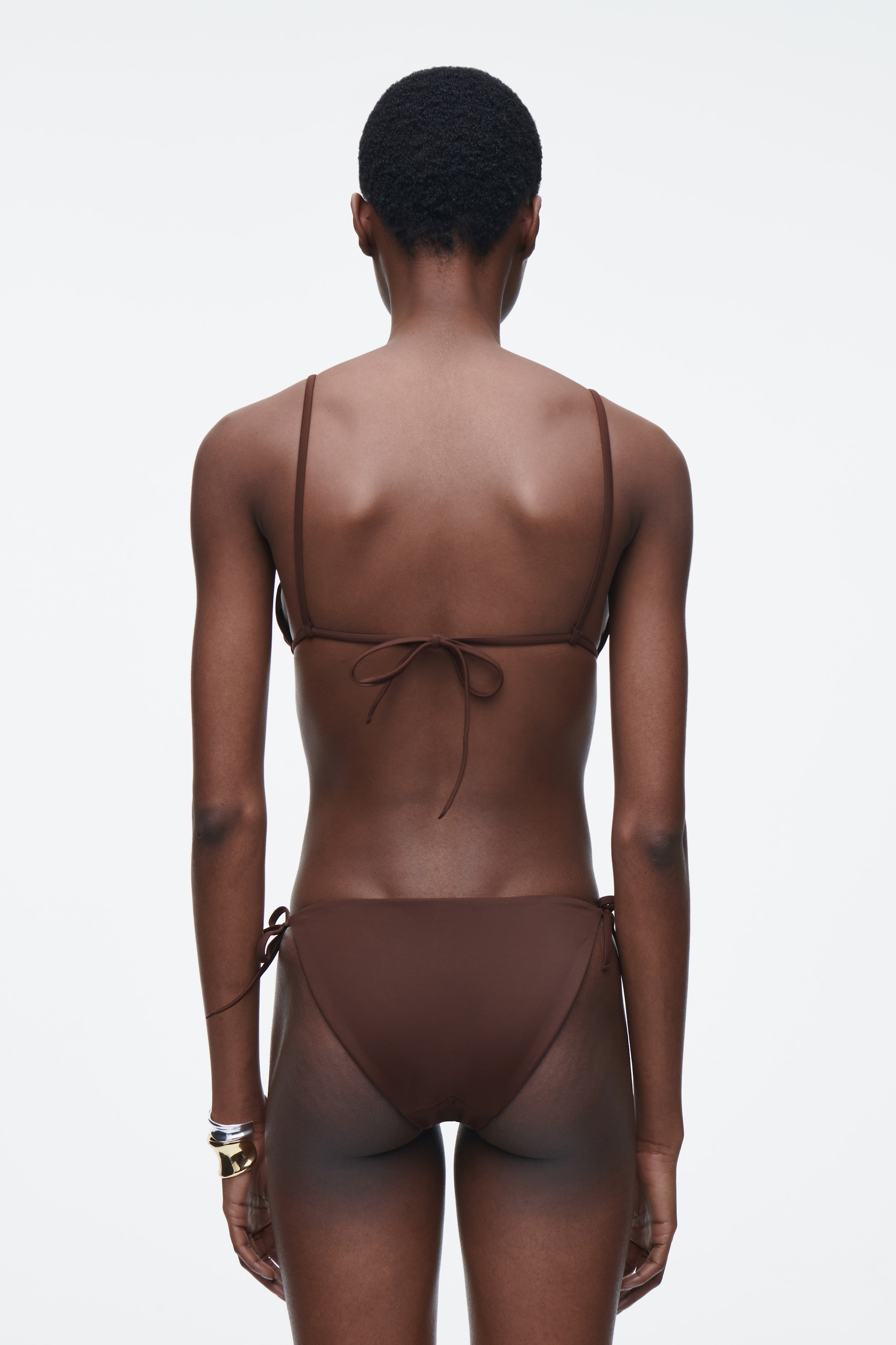 Agrandir l'image: HAUT DE BIKINI TRIANGLE - BRUN - FEMME | H&M CH 2