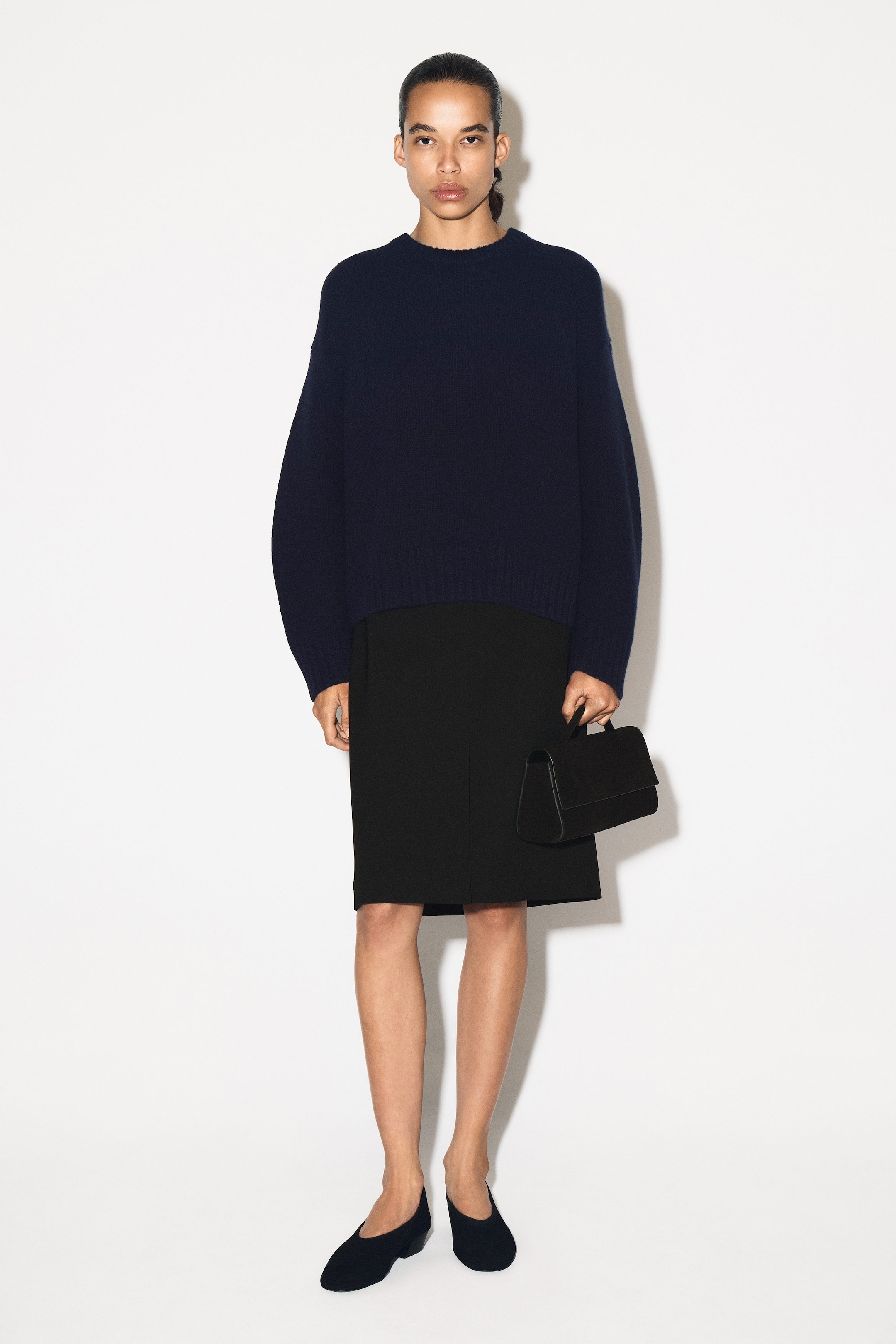 CHUNKY CASHMERE SWEATER