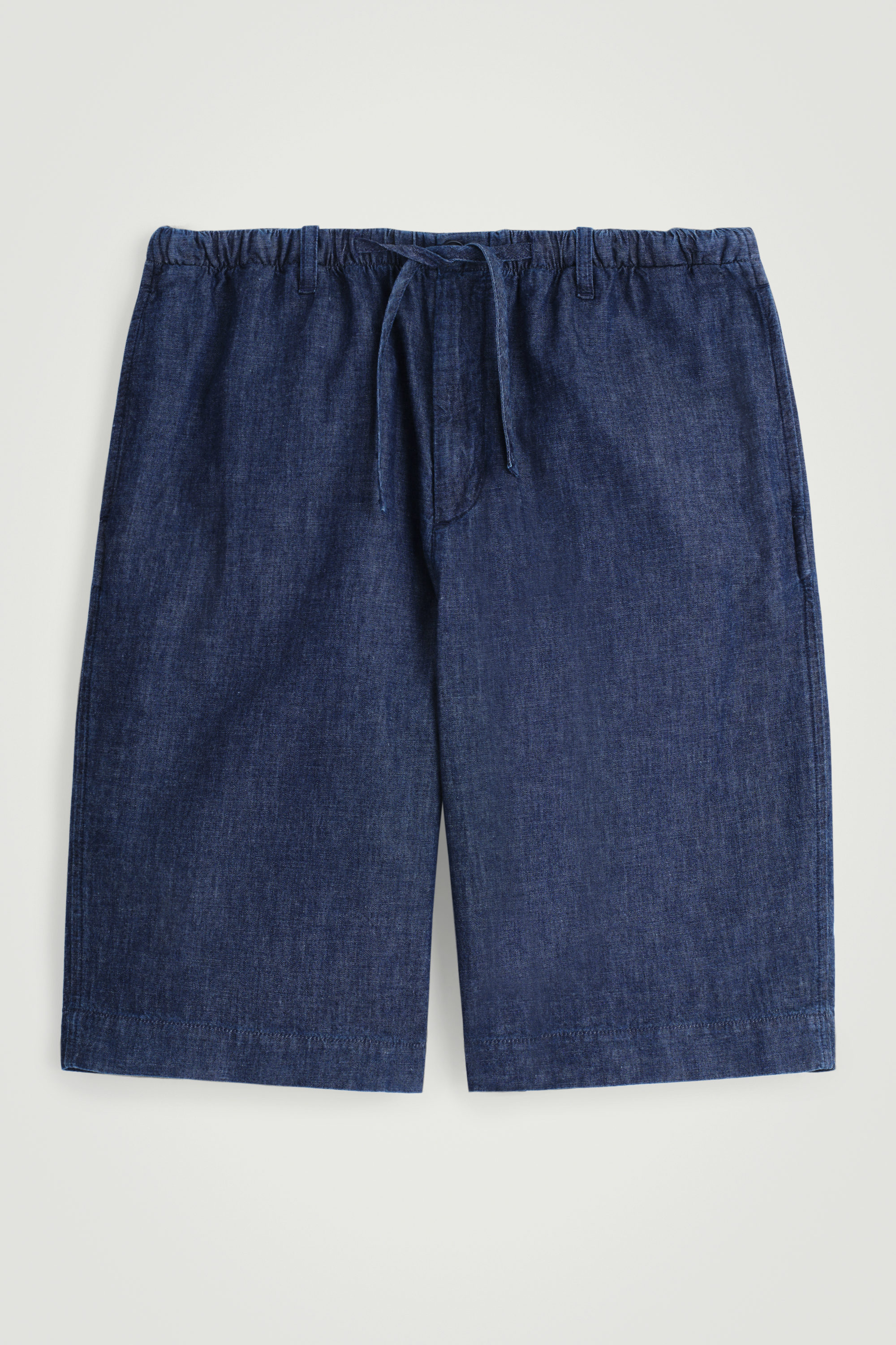 NYLON DRAWSTRING SWIM SHORTS - BLACK | COS