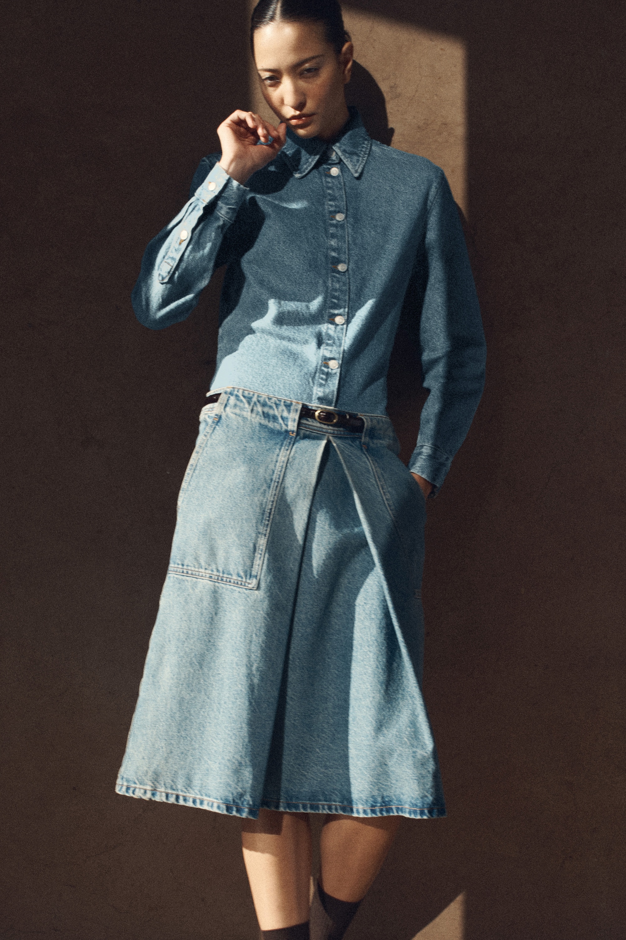 DENIM SHIRT