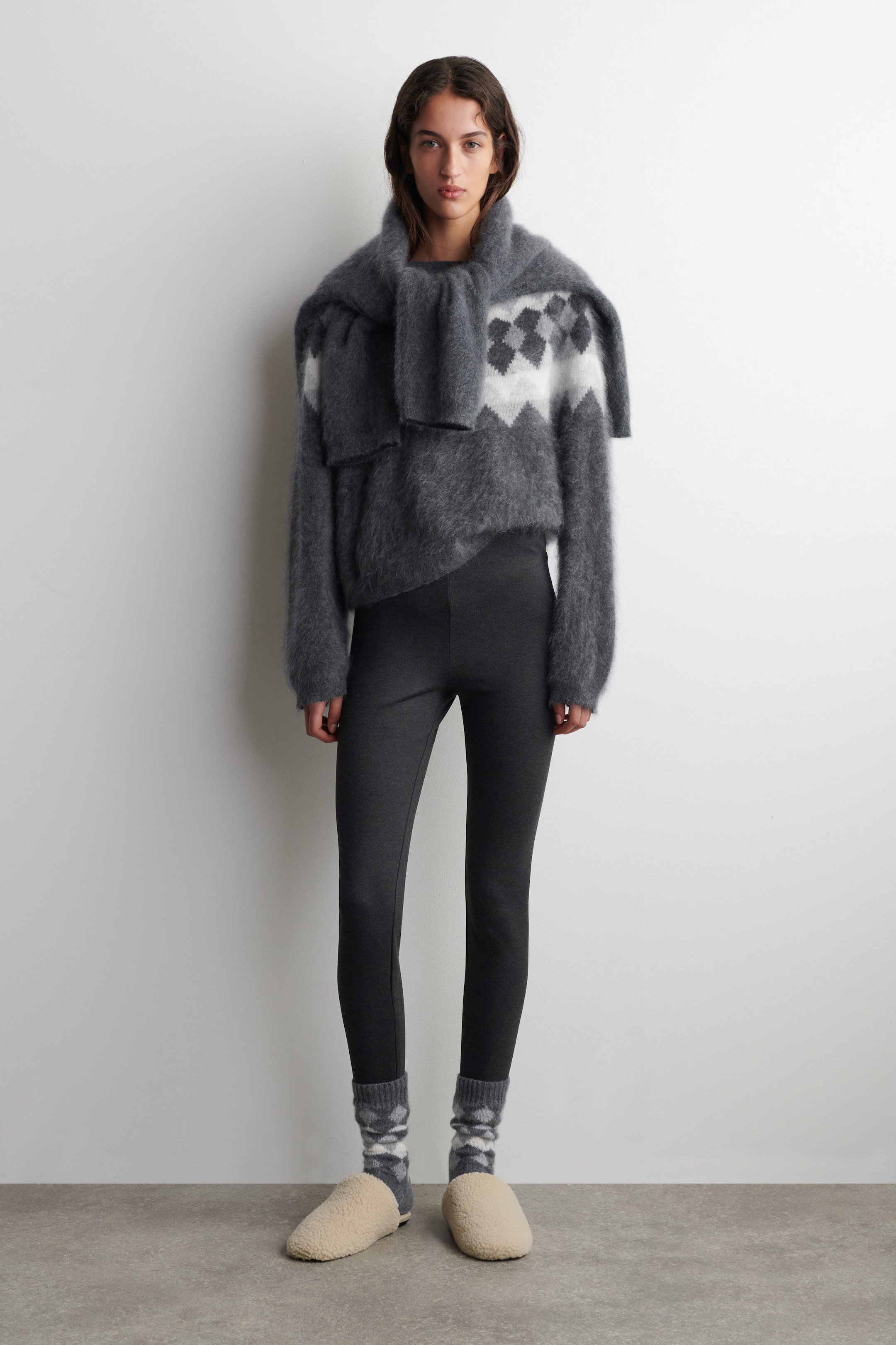 FAIR ISLE CASHMERE SOCKS